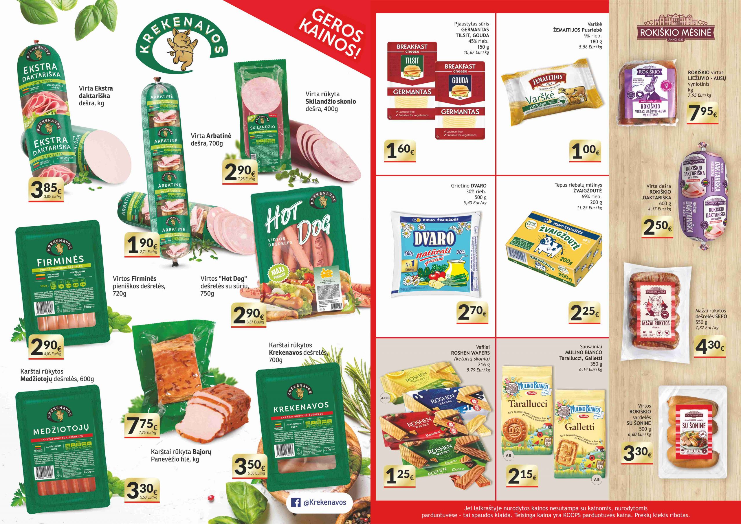 Koops akcijų leidinys – 2 psl.