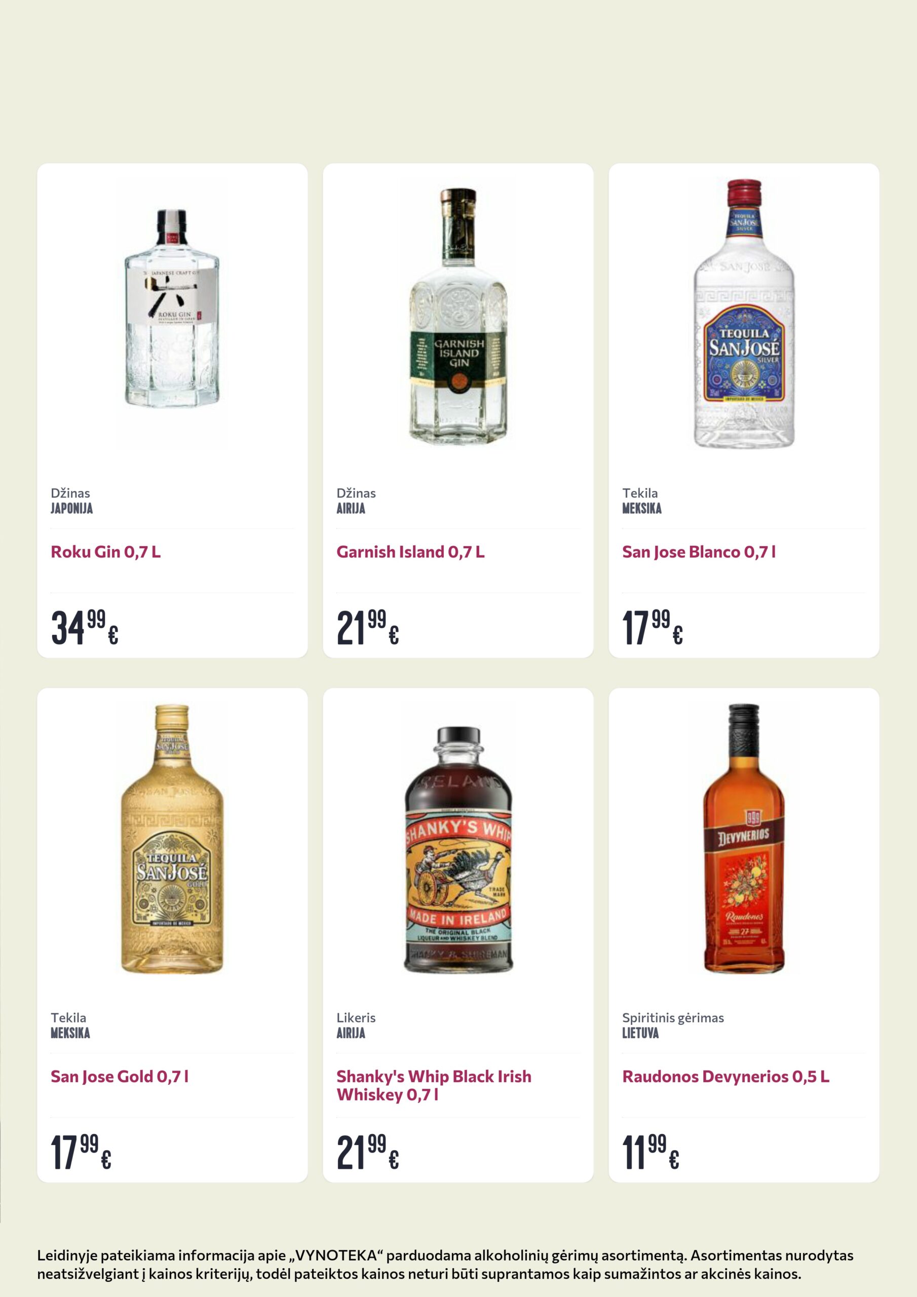 Vynoteka leidinys (gėrimų) – 12 psl.