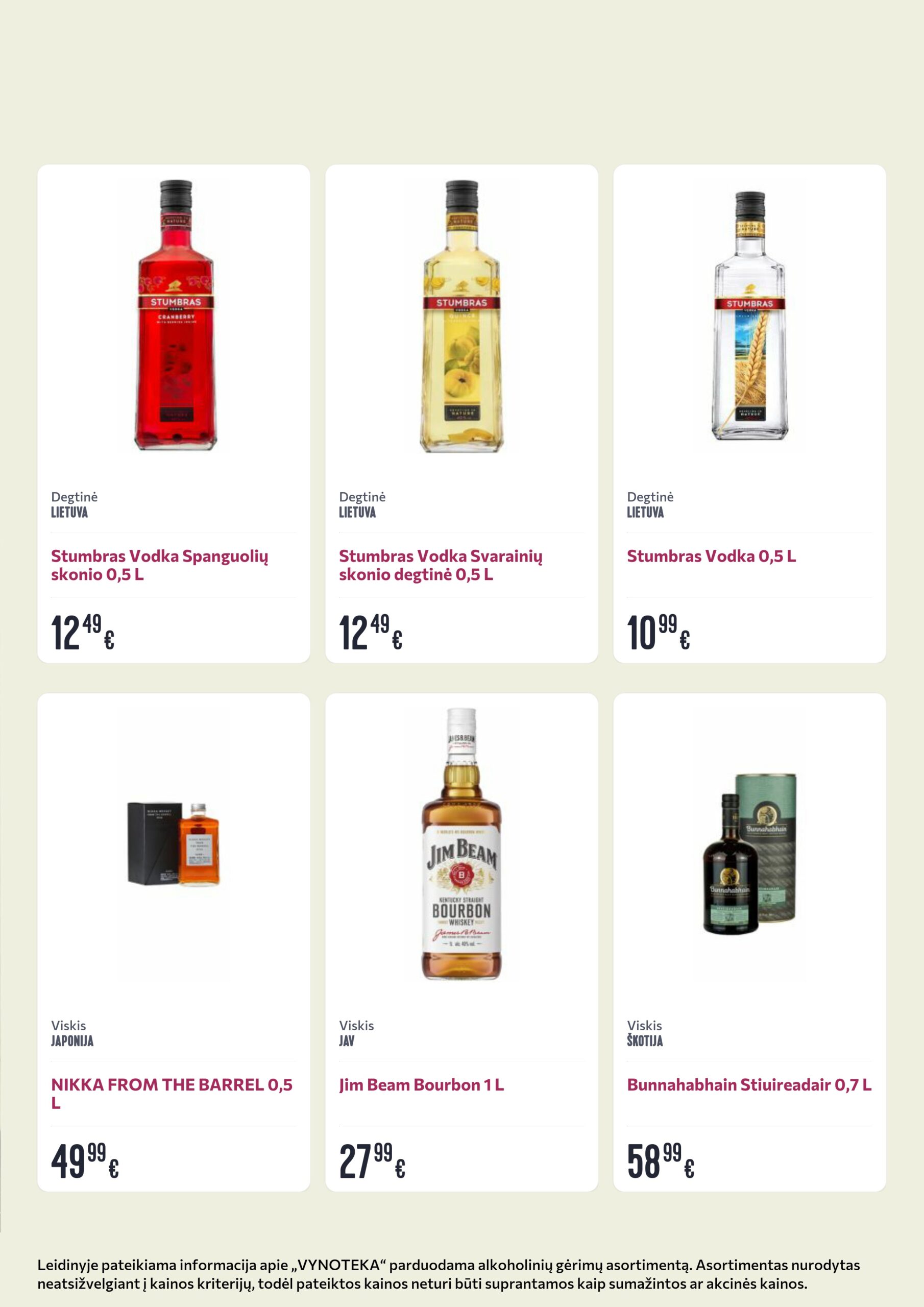 Vynoteka leidinys (gėrimų) – 18 psl.