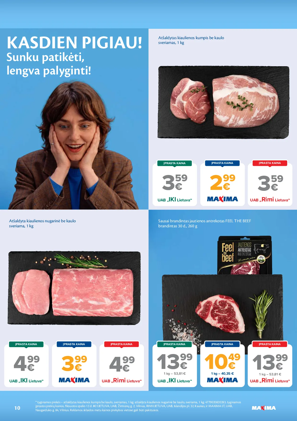 Maxima akcijos šią savaitę. Galioja nuo 2026-10-20 iki 2026-10-26 – 10 psl.