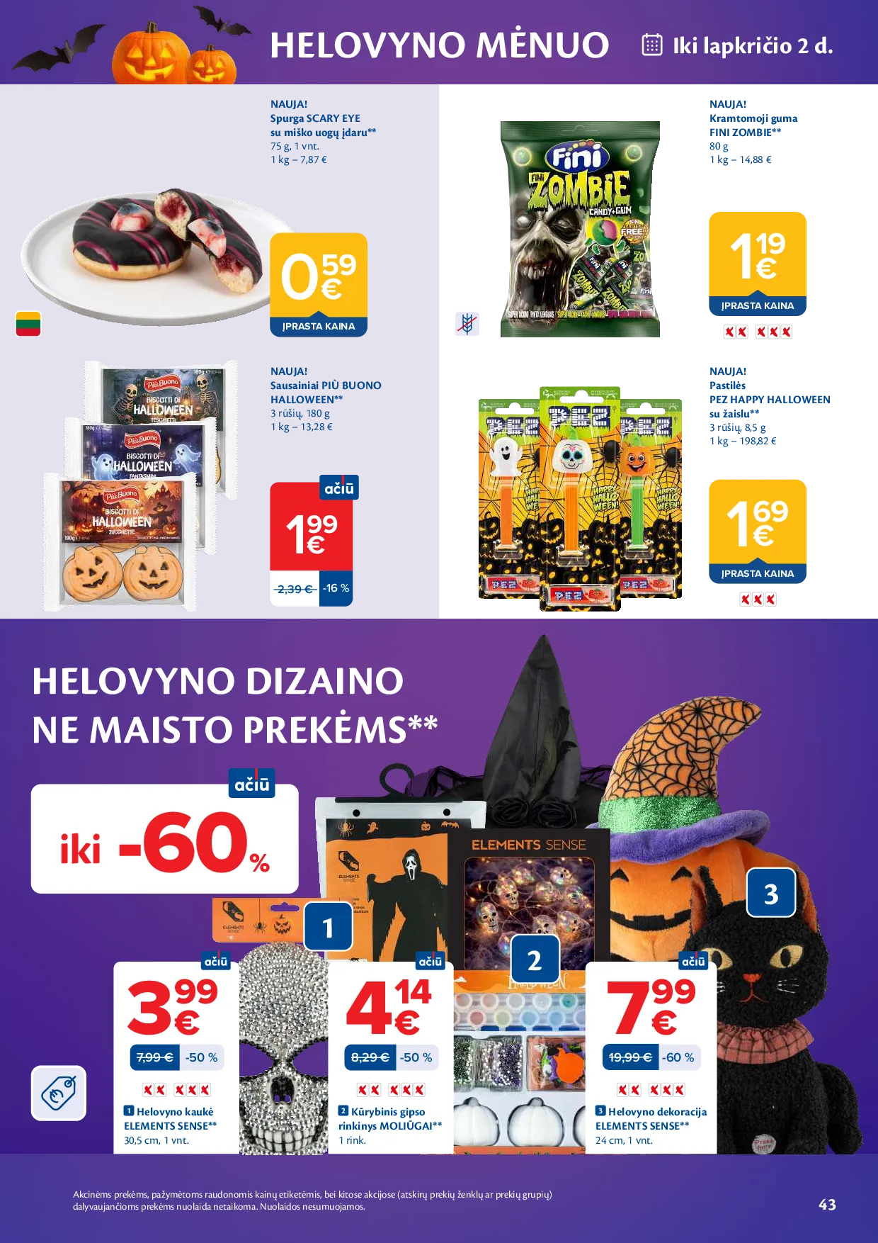 Maxima akcijos šią savaitę. Galioja nuo 2026-10-20 iki 2026-10-26 – 43 psl.