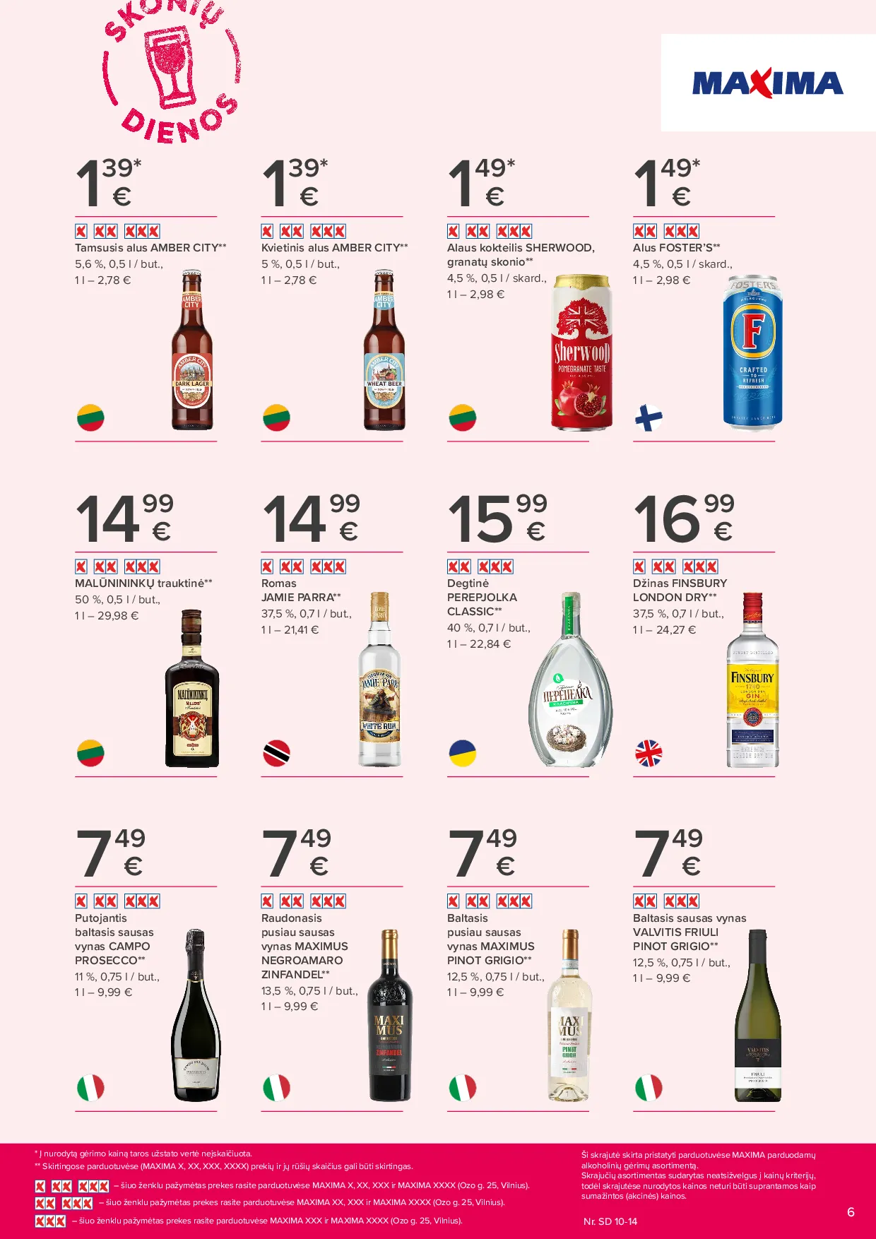 Maxima Skonių dienos naujausias leidinys – 6 psl.