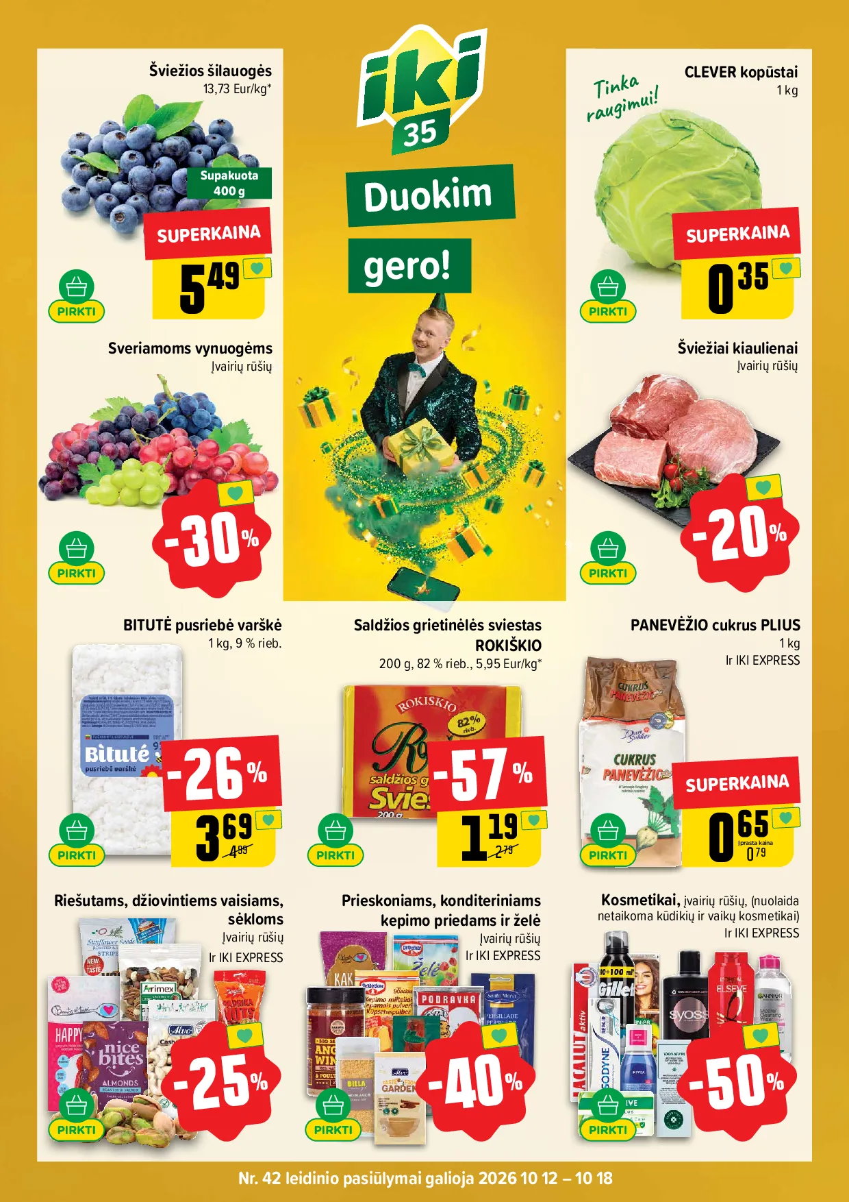IKI akcijų leidinys – 1 psl.