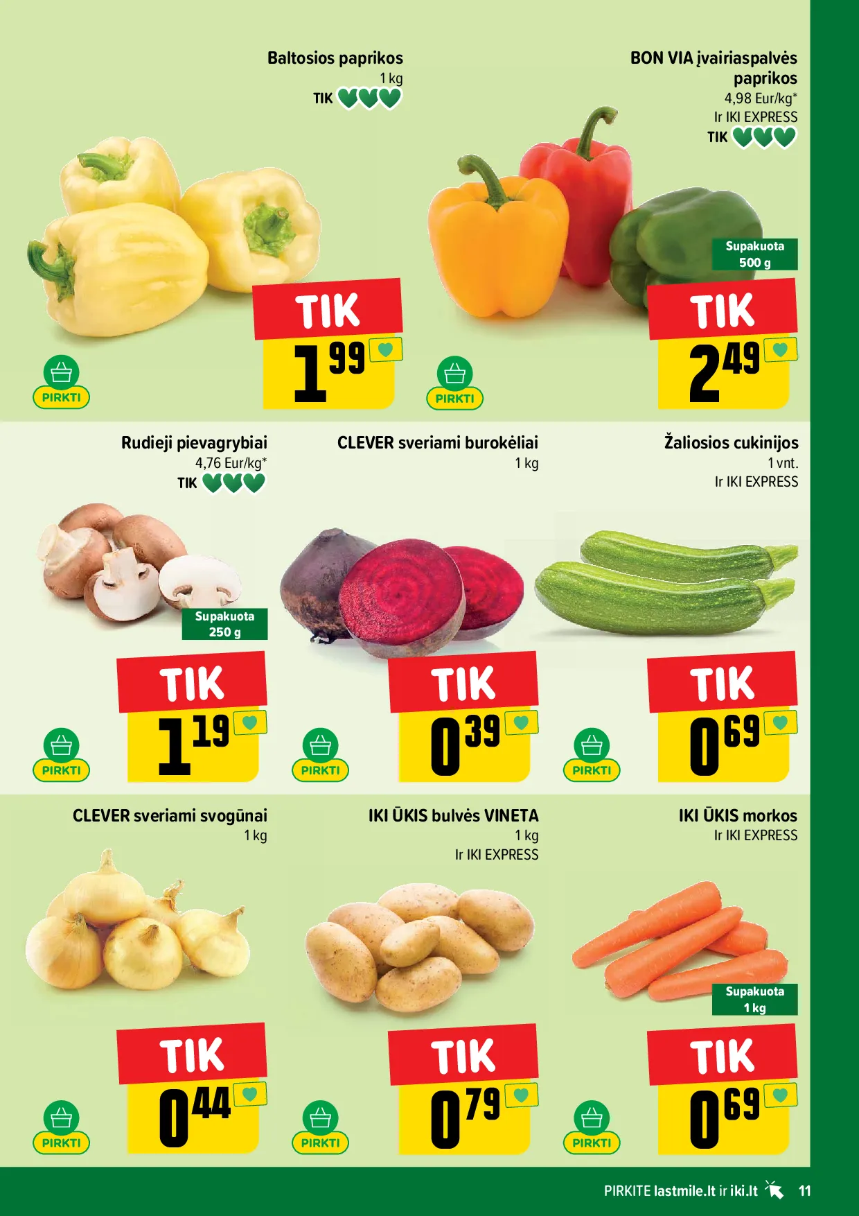 Iki akcijos šią savaitę. Galioja nuo 2026-10-19 iki 2026-10-25 – 11 psl.