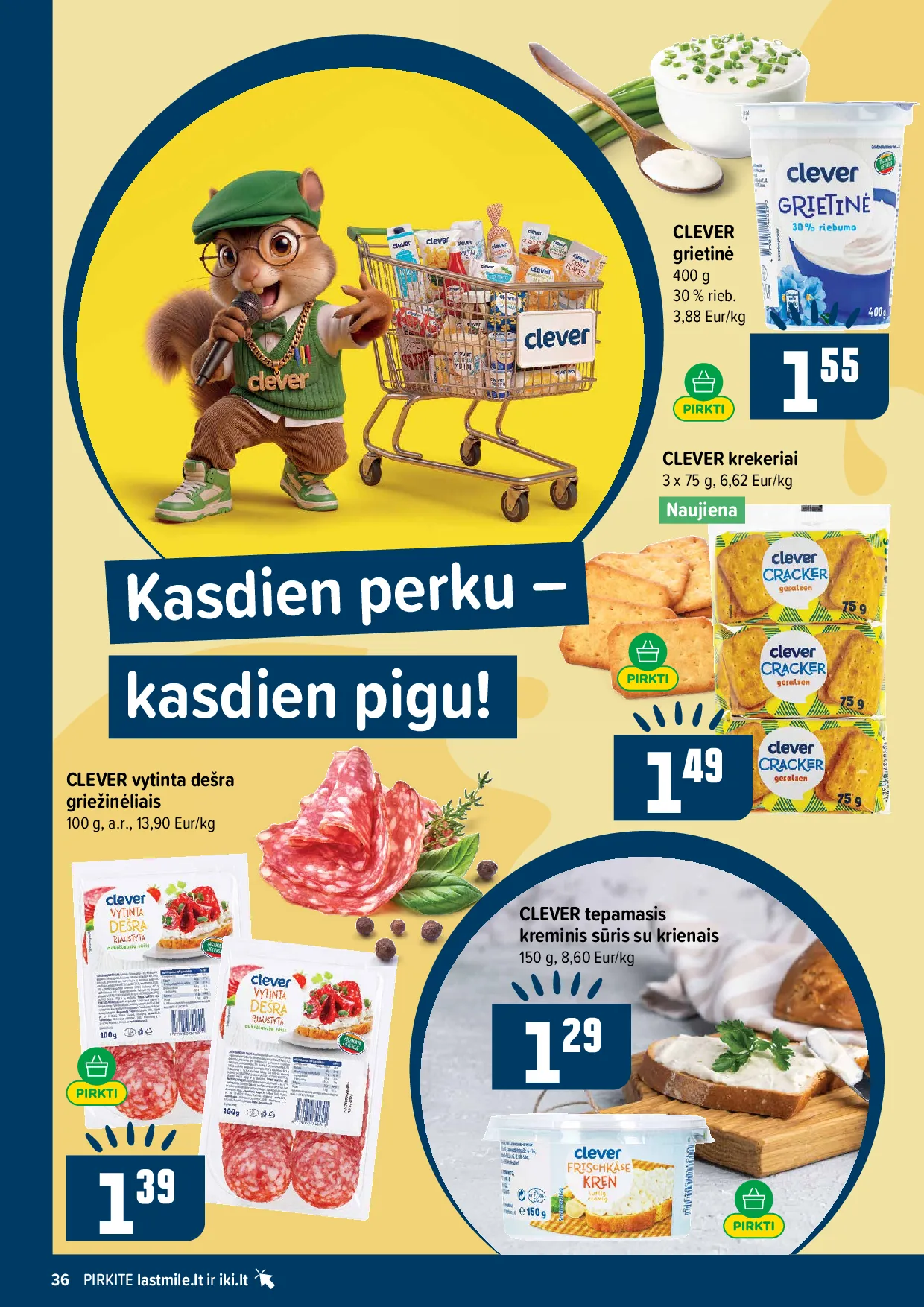 Iki akcijos šią savaitę. Galioja nuo 2026-10-19 iki 2026-10-25 – 36 psl.
