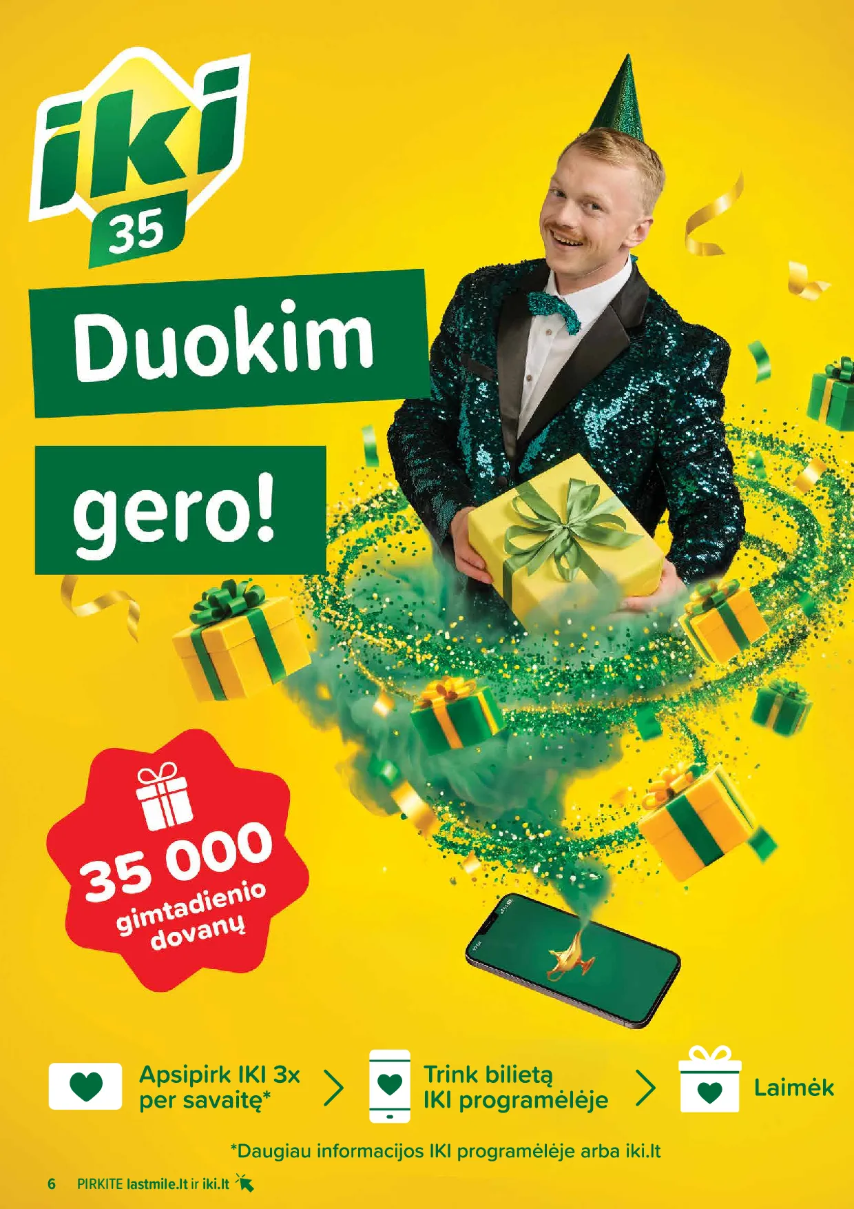 Iki akcijos šią savaitę. Galioja nuo 2026-10-19 iki 2026-10-25 – 6 psl.