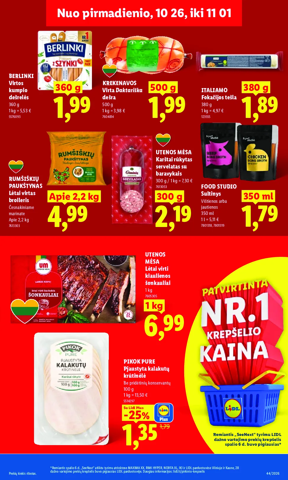 Lidl maisto prekių leidinys – 13 psl.