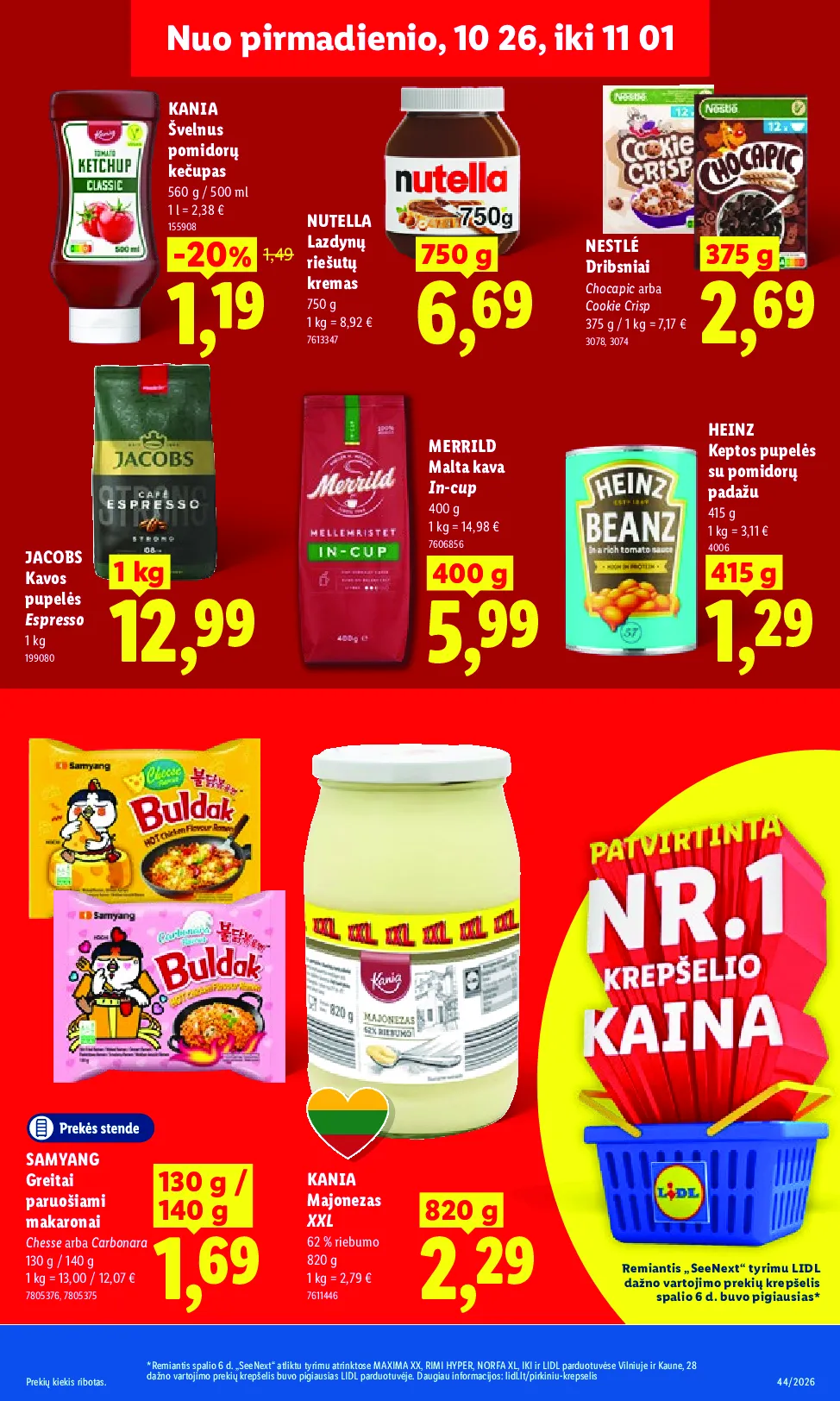 Lidl maisto prekių leidinys – 17 psl.