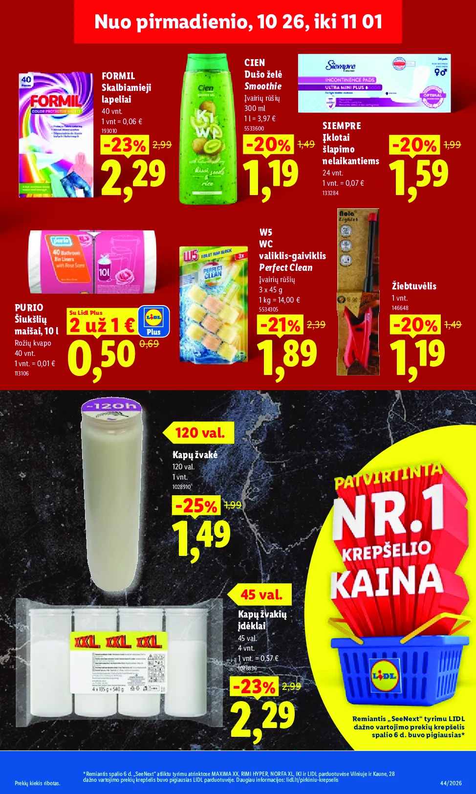 Lidl maisto prekių leidinys – 19 psl.