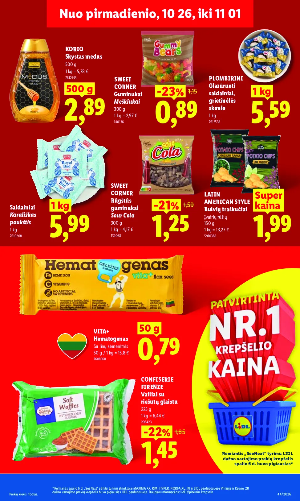 Lidl maisto prekių leidinys – 21 psl.