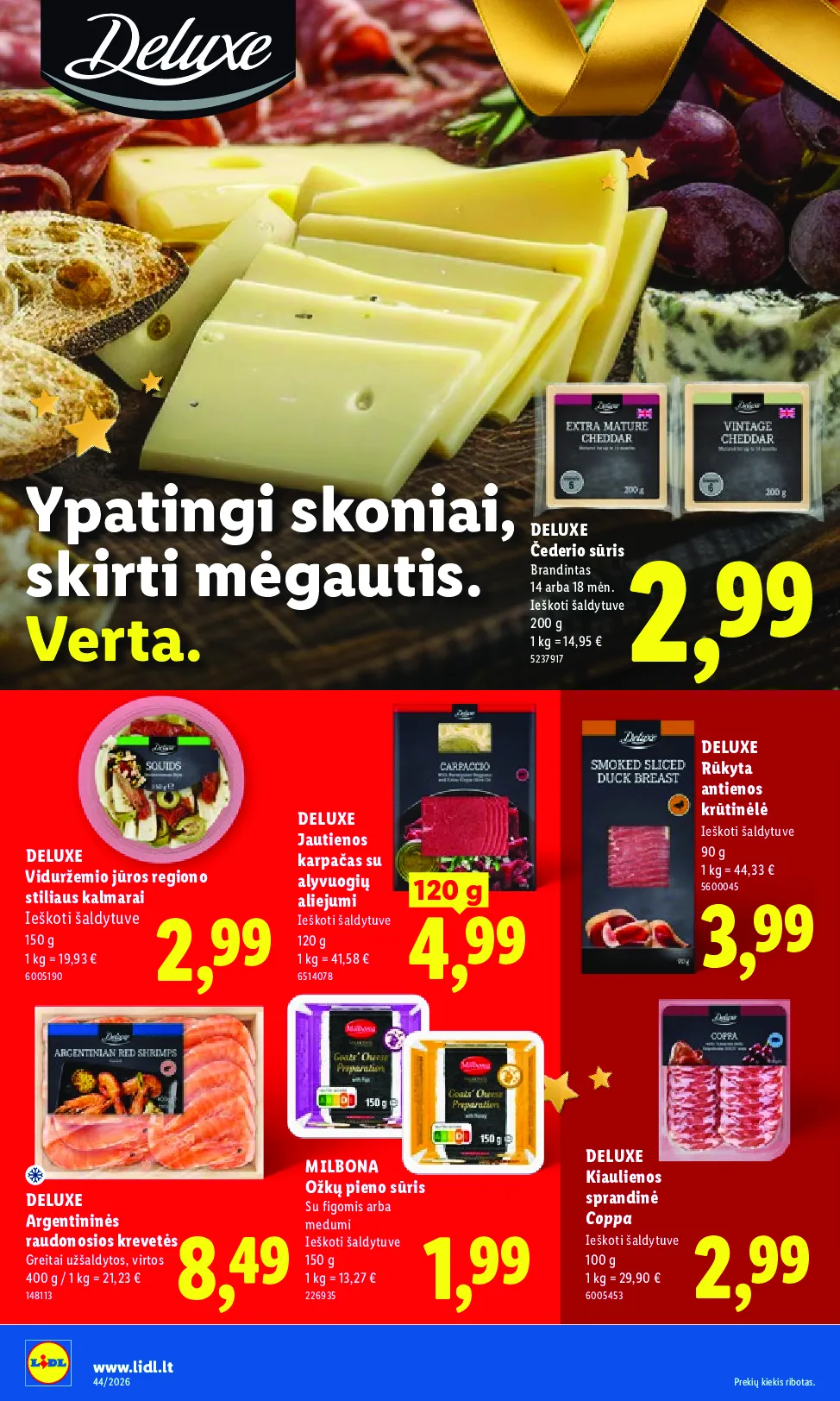 Lidl maisto prekių leidinys – 24 psl.