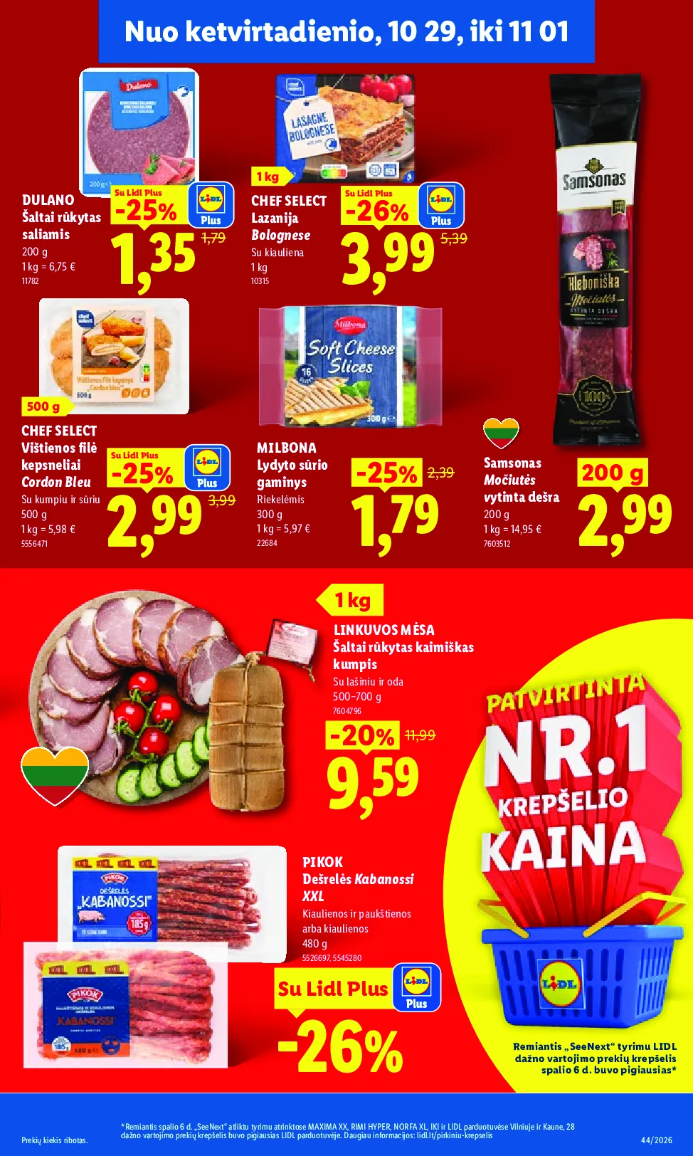 Lidl maisto prekių leidinys – 37 psl.