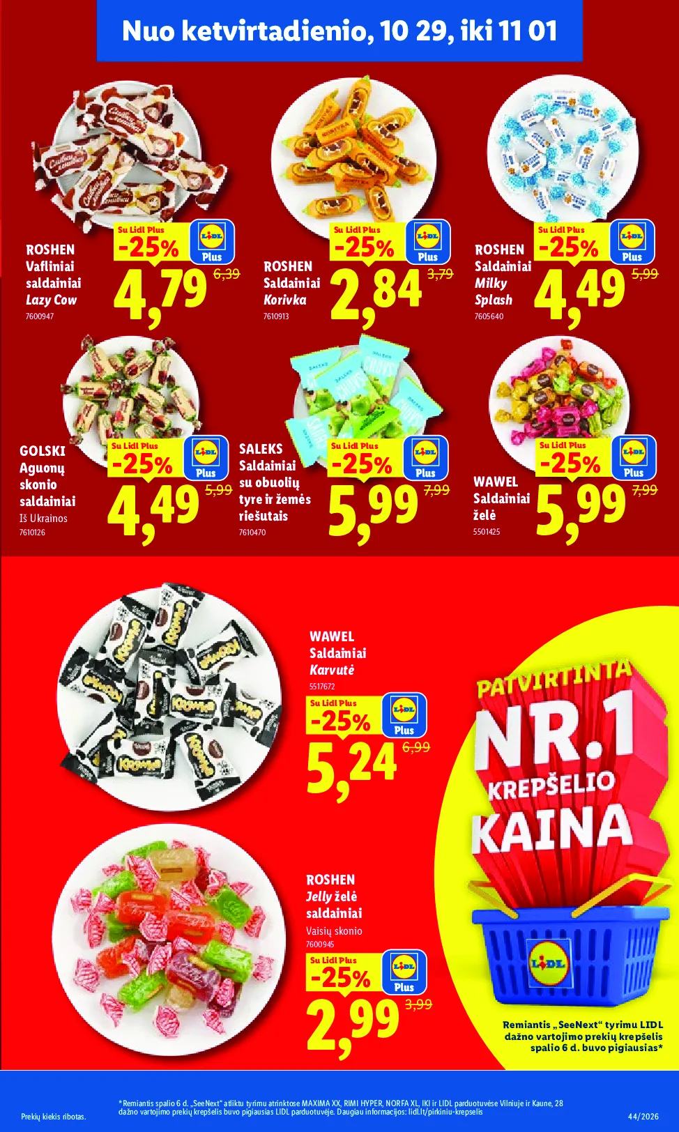 Lidl maisto prekių leidinys – 39 psl.