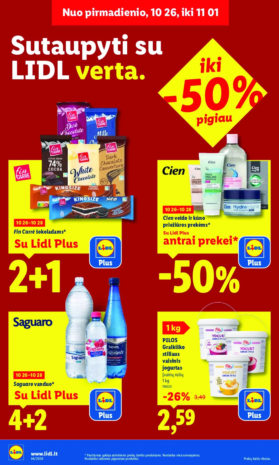 Lidl maisto prekių leidinys – 4 psl.