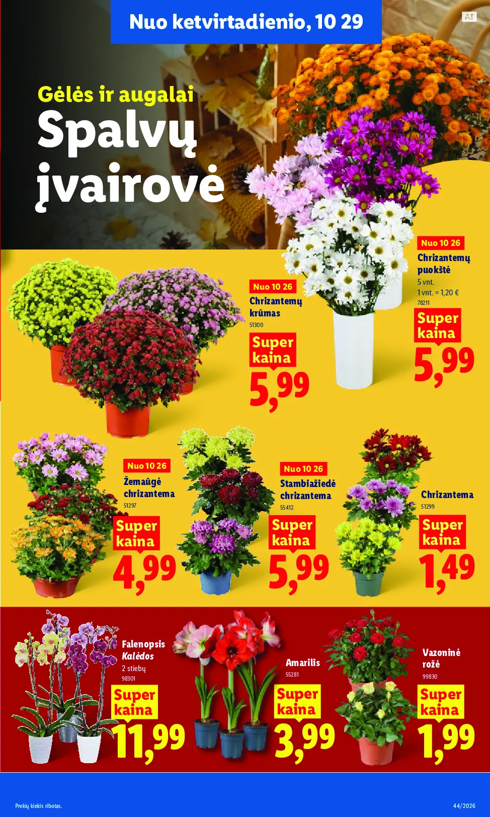 Lidl maisto prekių leidinys – 43 psl.