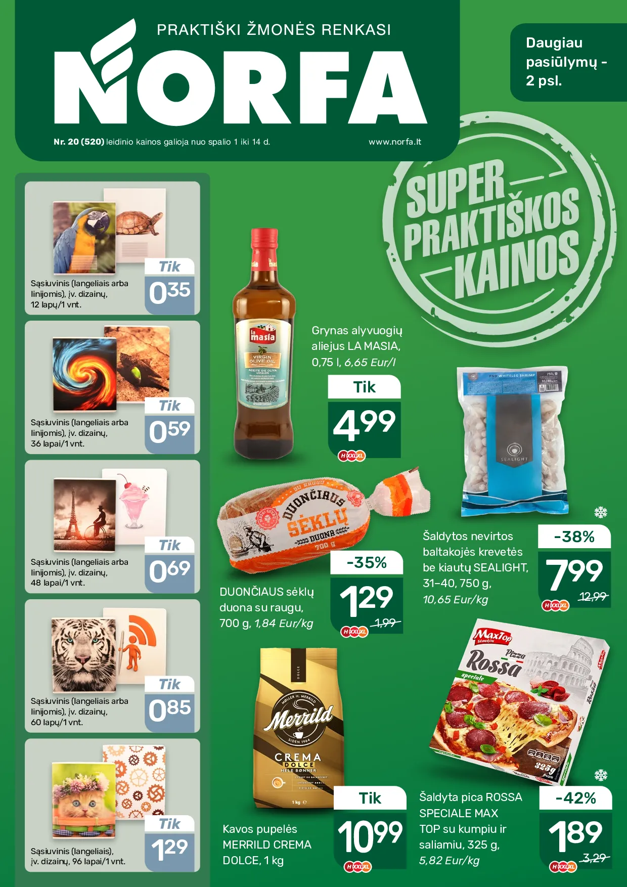 Norfa naujas leidinys – 1 psl.
