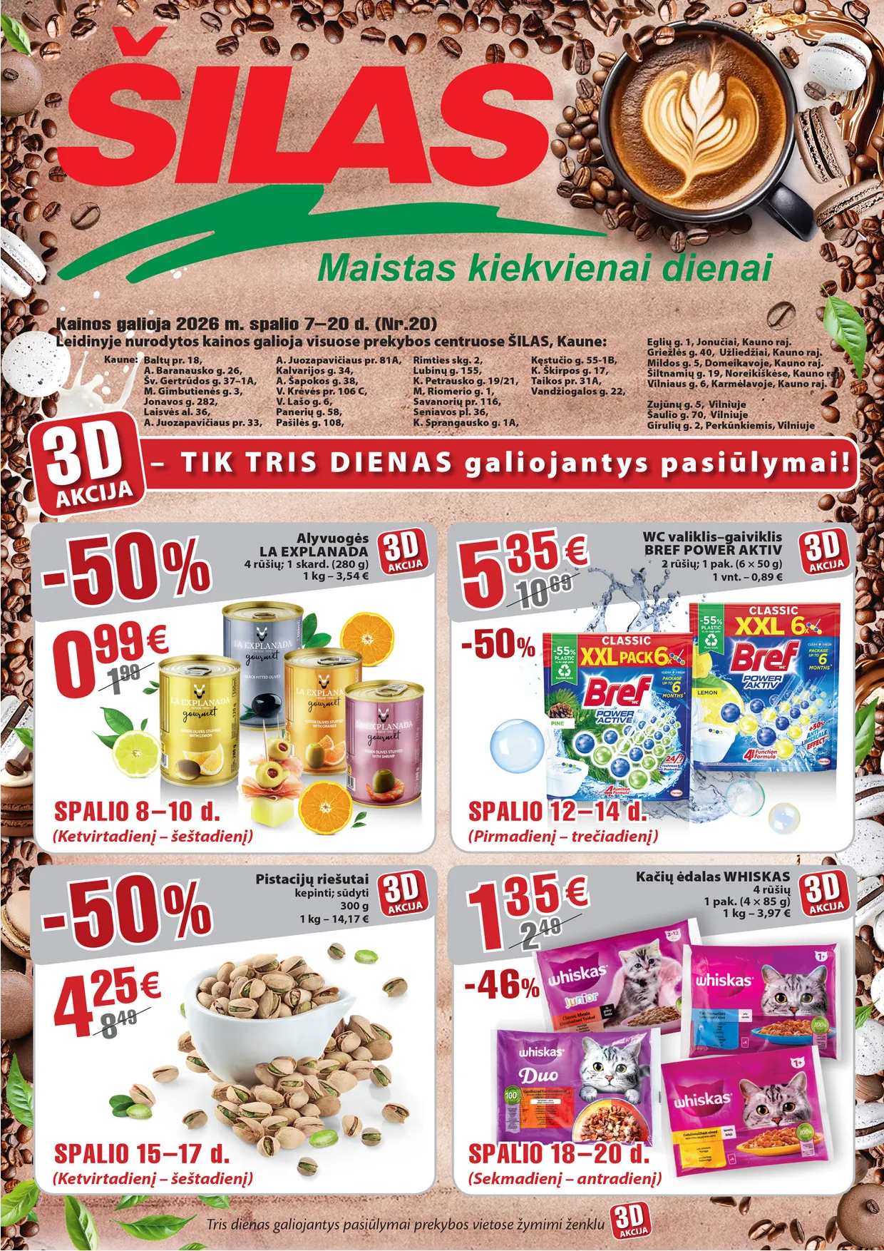 Šilas leidinys – 1 psl.