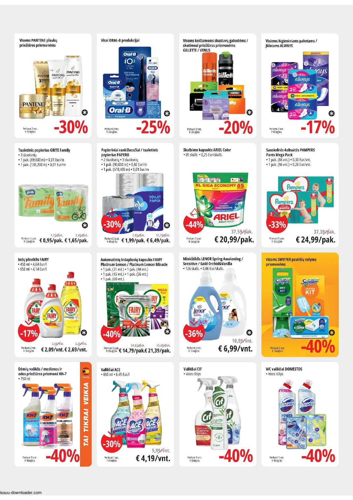Promo Cash&Carry akcijos šią savaitę. Galioja nuo 2026-10-21 iki 2026-11-03 – 11 psl.
