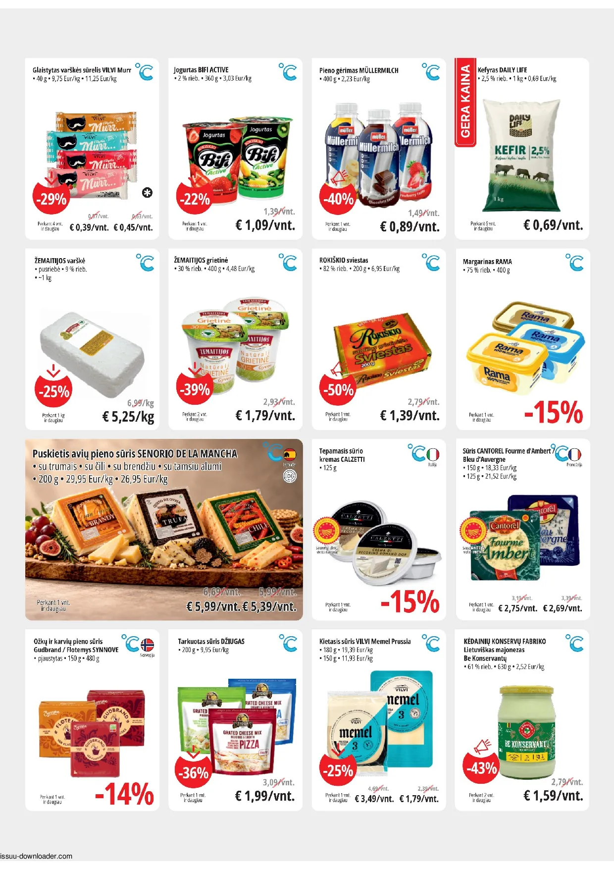 Promo Cash&Carry akcijos šią savaitę. Galioja nuo 2026-10-21 iki 2026-11-03 – 2 psl.