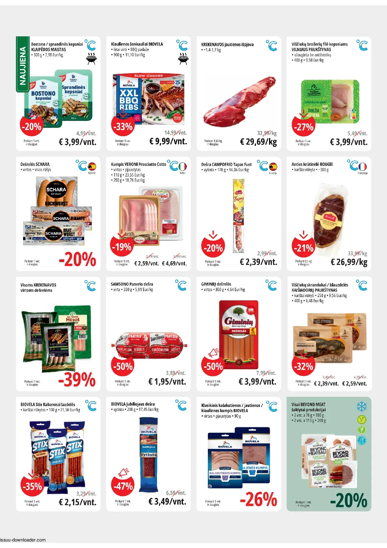 Promo Cash&Carry akcijos šią savaitę. Galioja nuo 2026-10-21 iki 2026-11-03 – 3 psl.