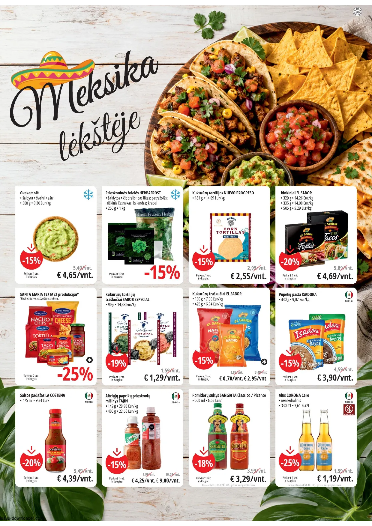 Promo Cash&Carry akcijos šią savaitę. Galioja nuo 2026-10-21 iki 2026-11-03 – 5 psl.