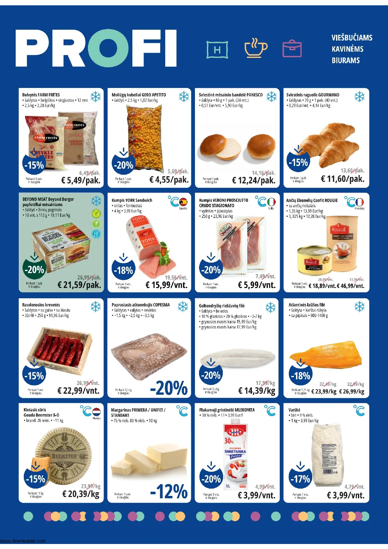 Promo Cash&Carry akcijos šią savaitę. Galioja nuo 2026-10-21 iki 2026-11-03 – 6 psl.
