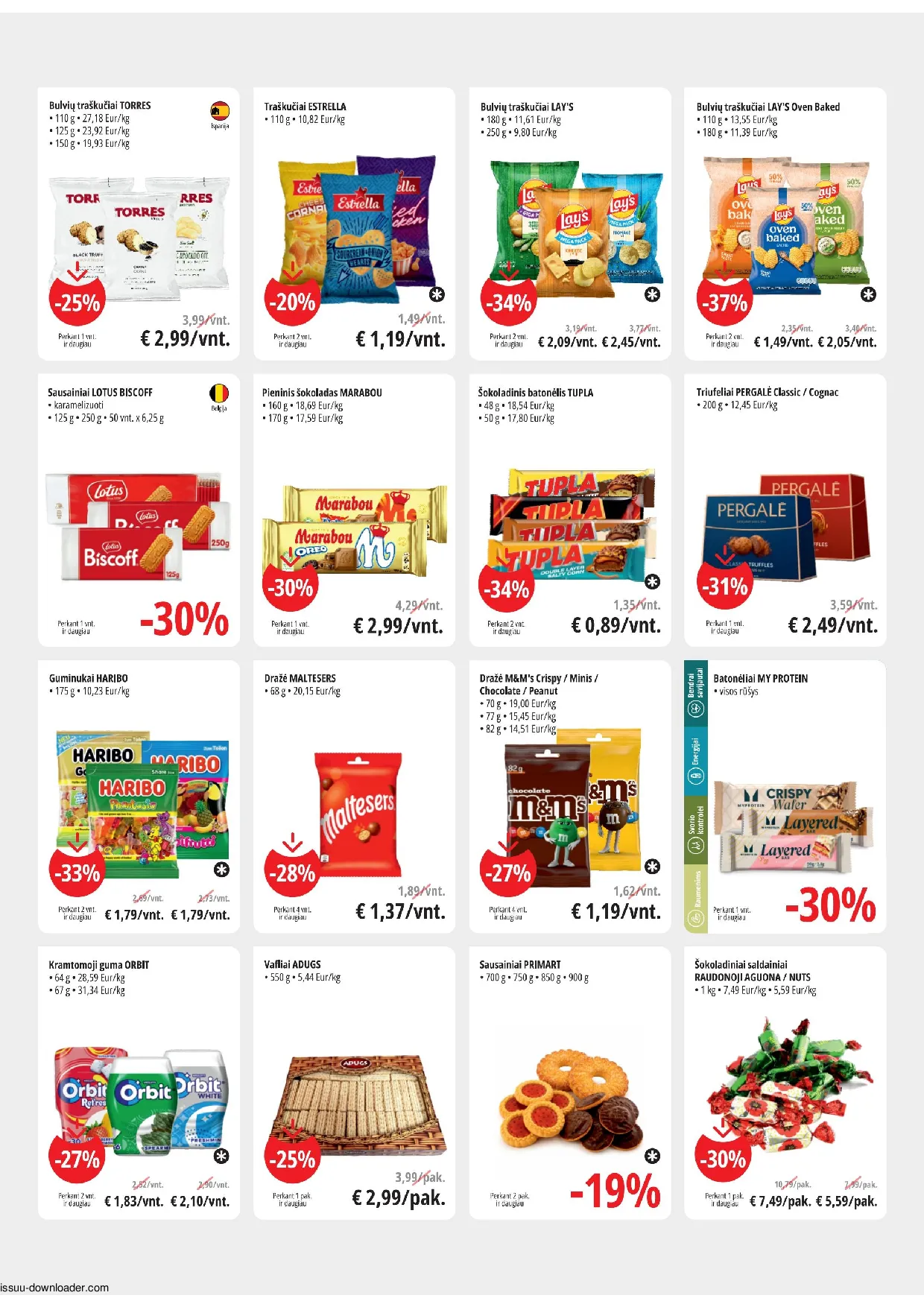 Promo Cash&Carry akcijos šią savaitę. Galioja nuo 2026-10-21 iki 2026-11-03 – 9 psl.