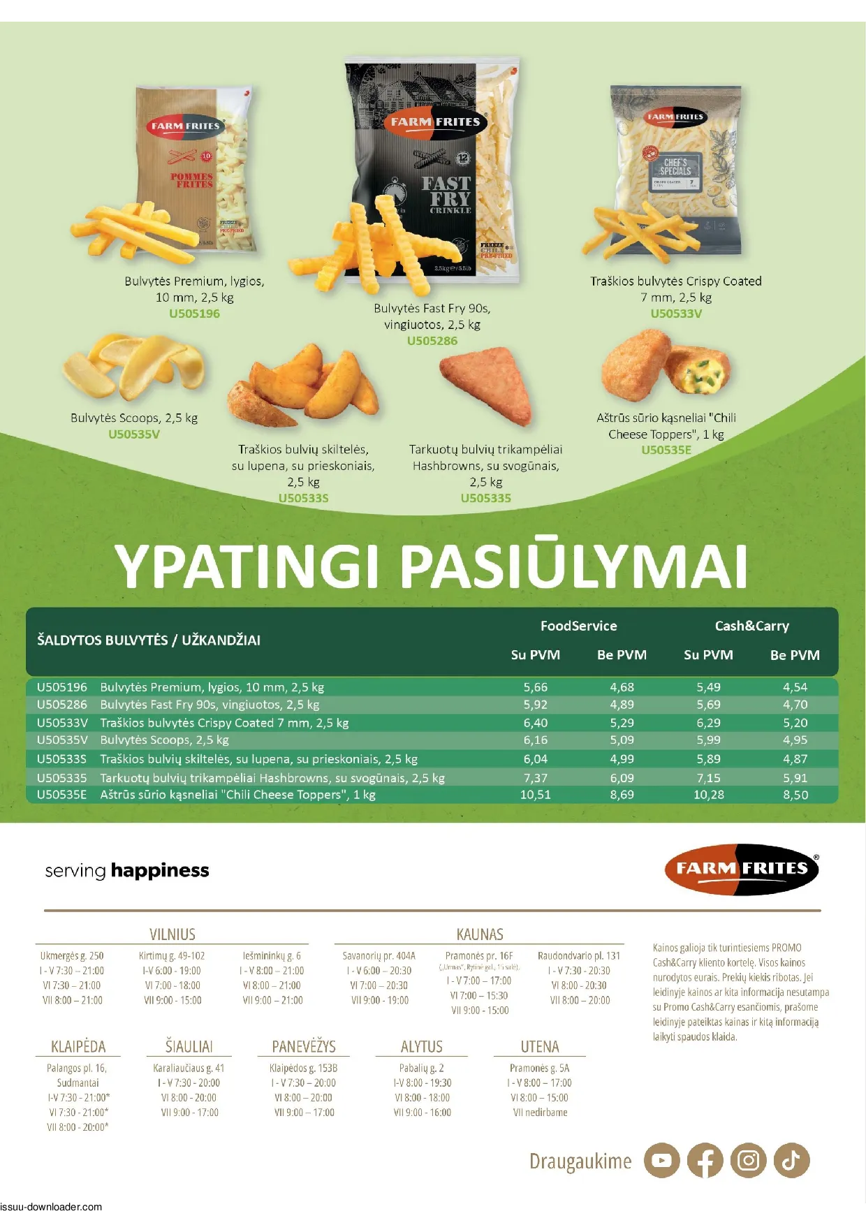 PROMO Cash&Carry maisto akcijų leidinys – 13 psl.