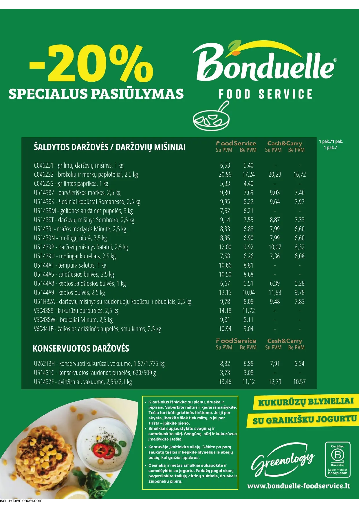 PROMO Cash&Carry maisto akcijų leidinys – 9 psl.