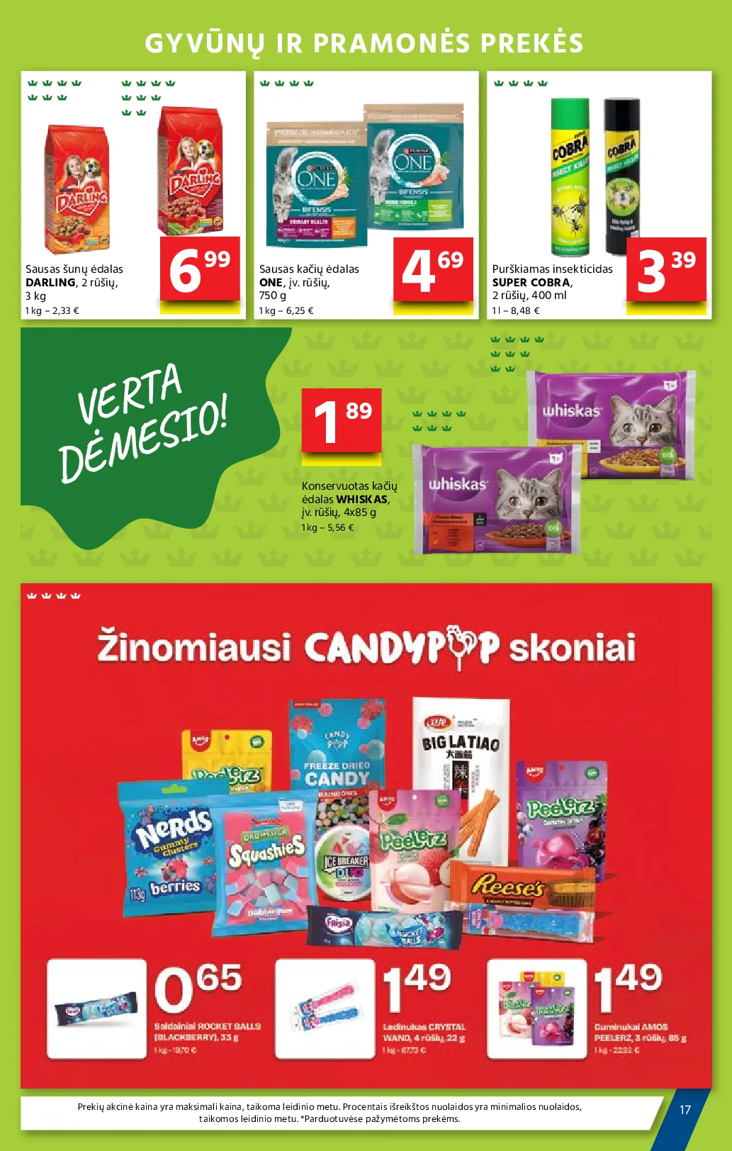 Aibė akcijos šią savaitę. Galioja nuo 2026-10-15 iki 2026-10-27 – 17 psl.