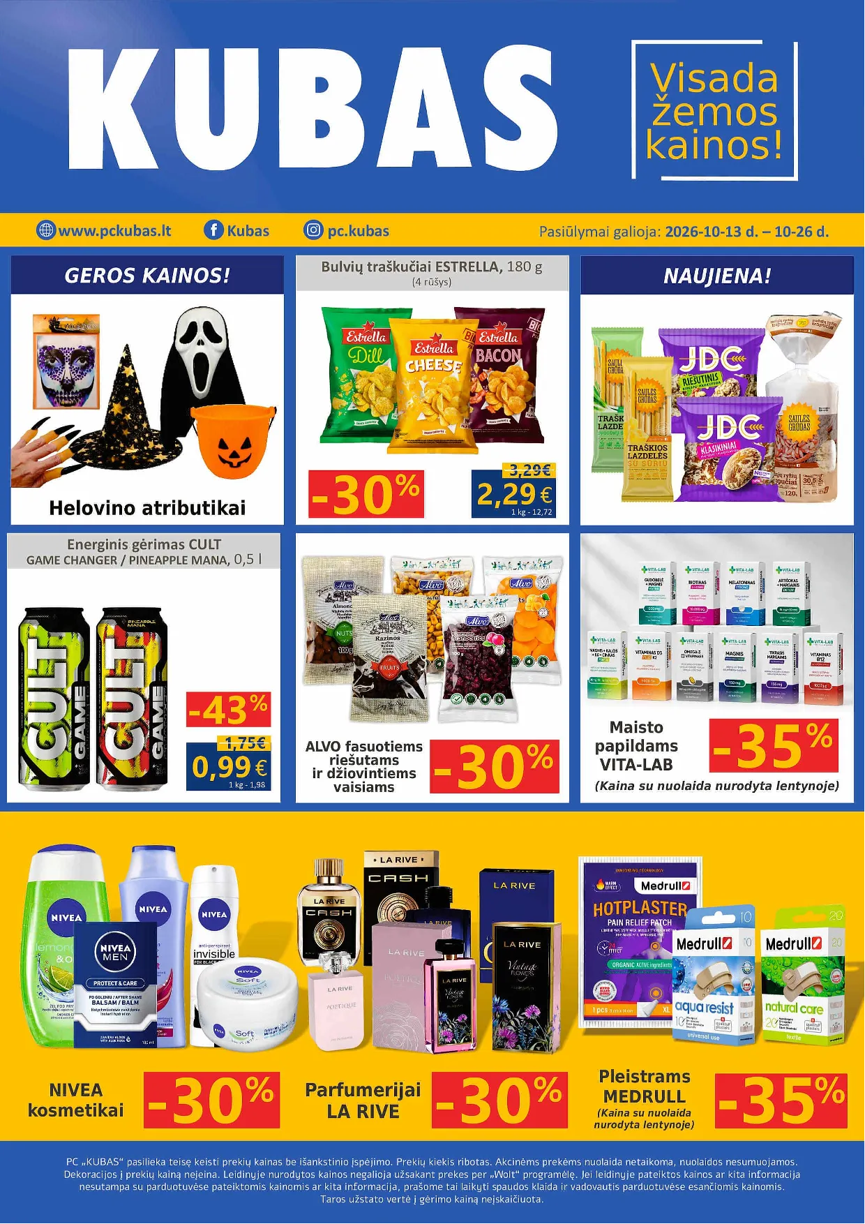 Kubas leidinys – 1 psl.
