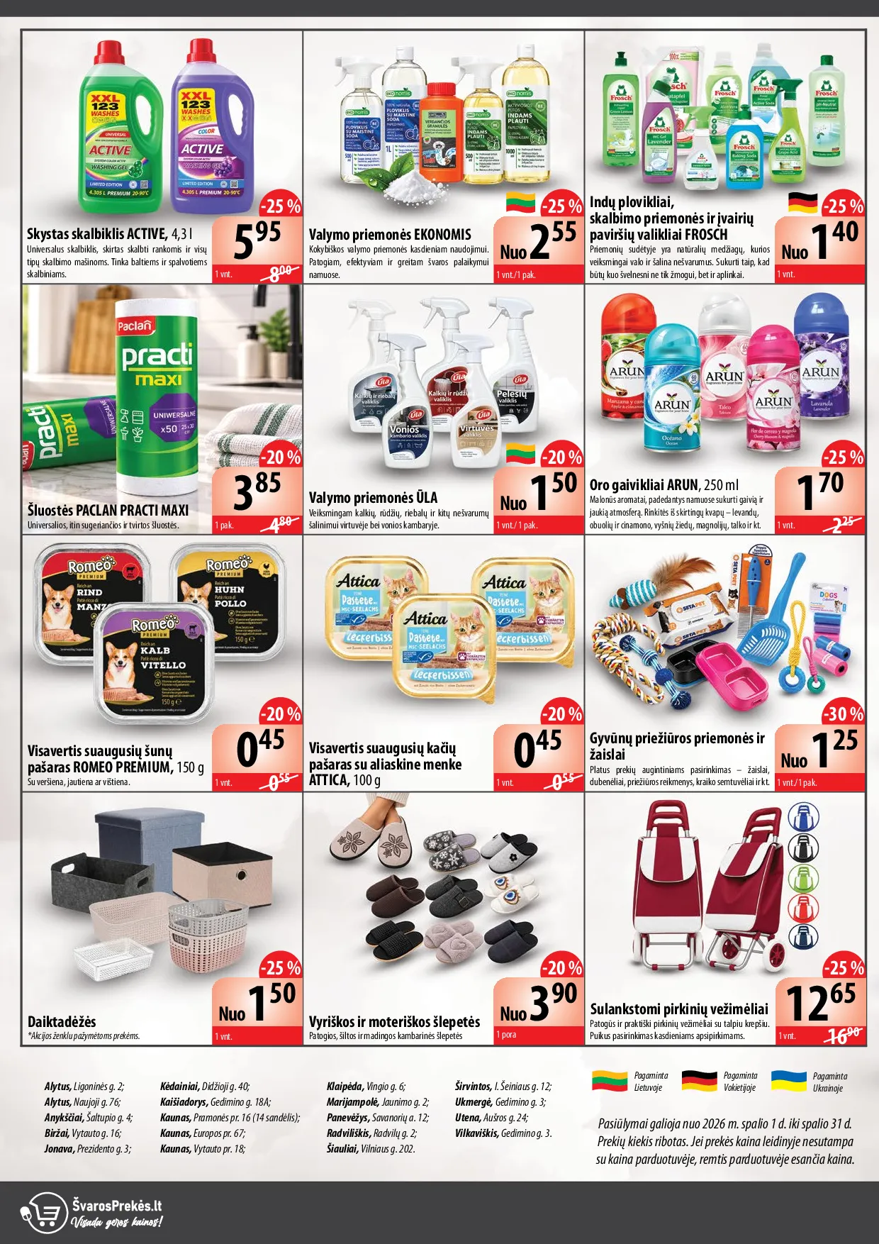 Švaros prekės katalogas – 4 psl.