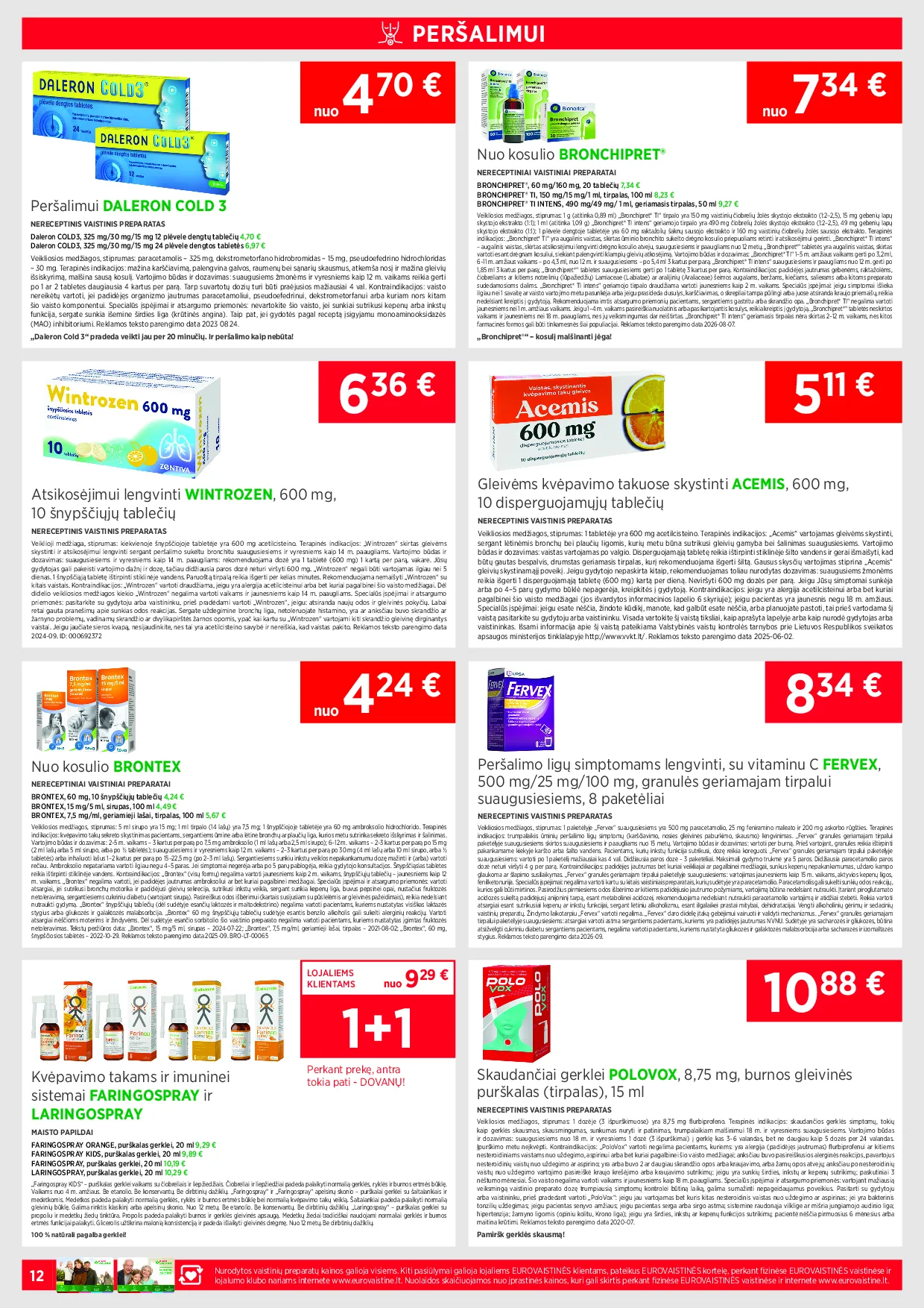 Eurovaistinė leidinys – 12 psl.