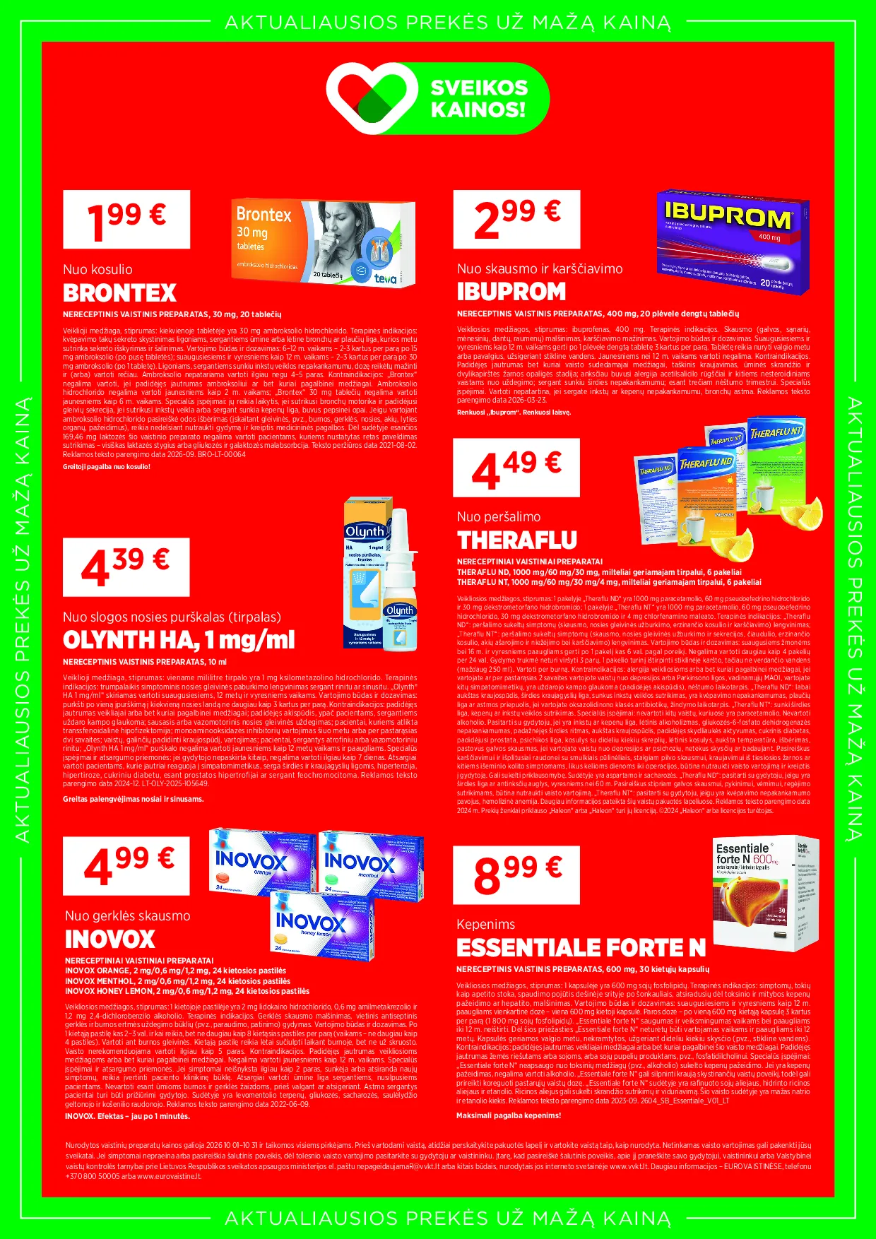 Eurovaistinė leidinys – 3 psl.