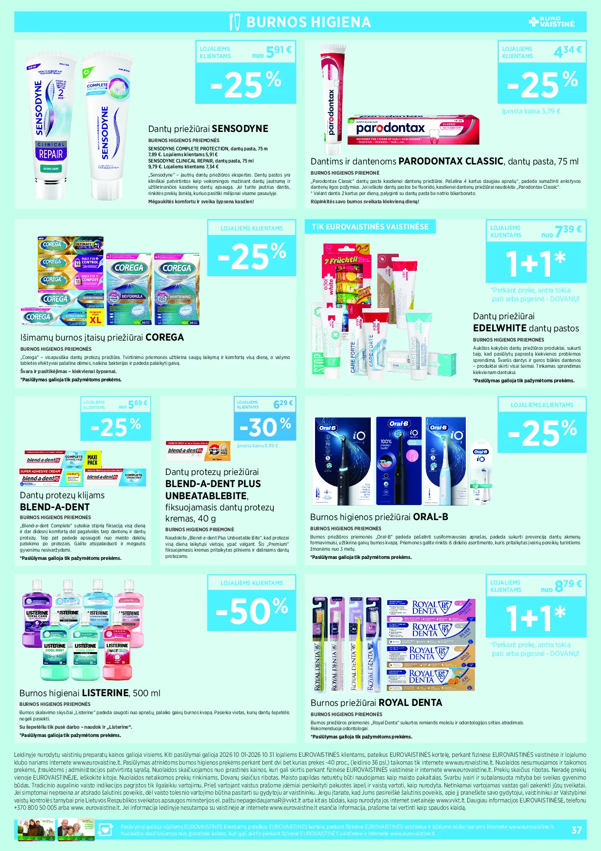 Eurovaistinė leidinys – 37 psl.
