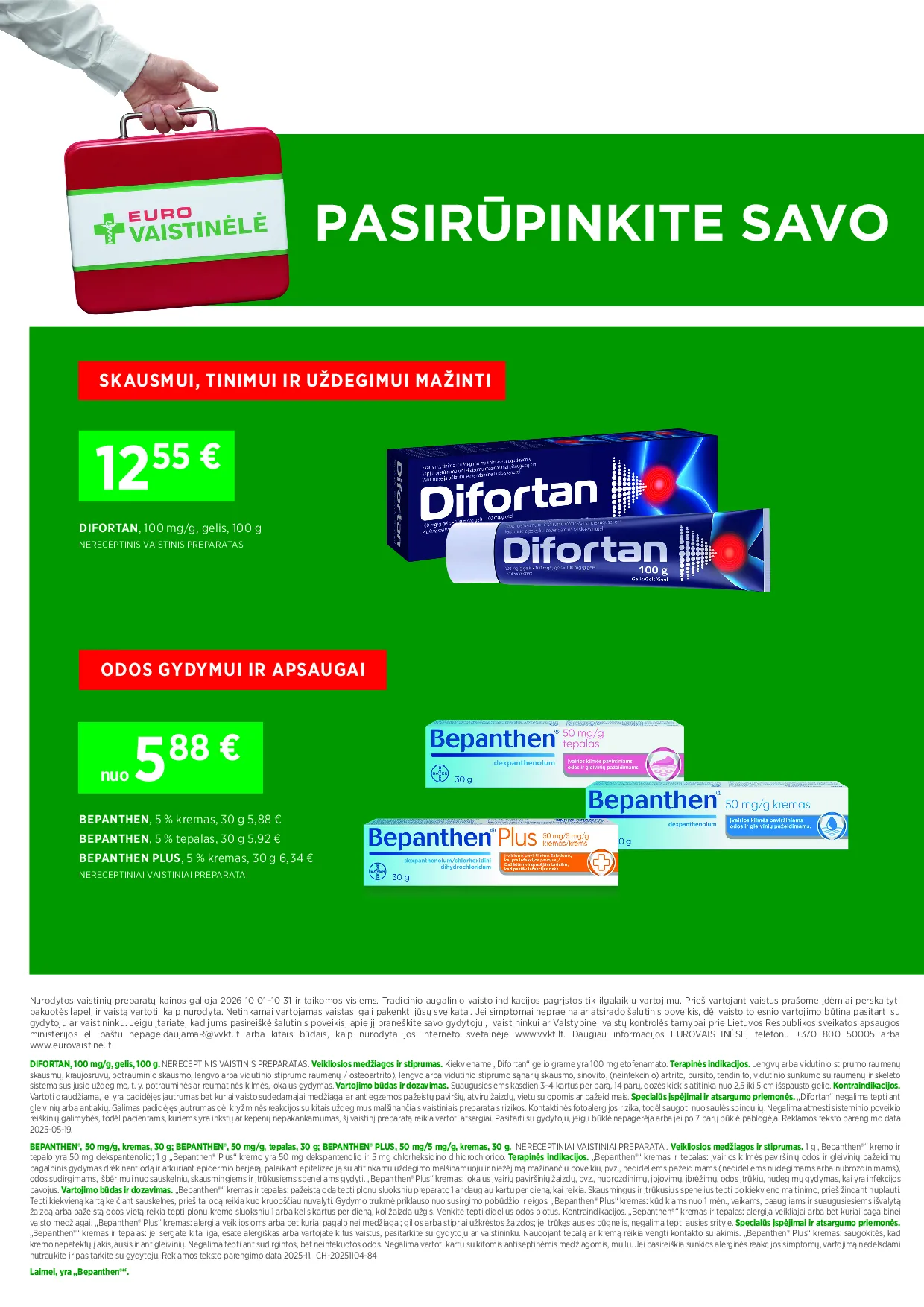 Eurovaistinė leidinys – 6 psl.