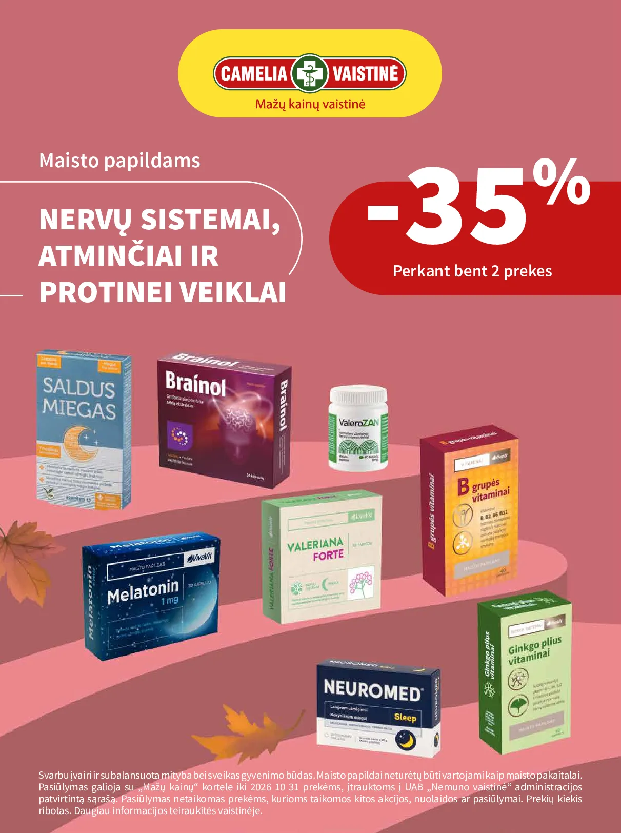 Camelia leidinys – 40 psl.
