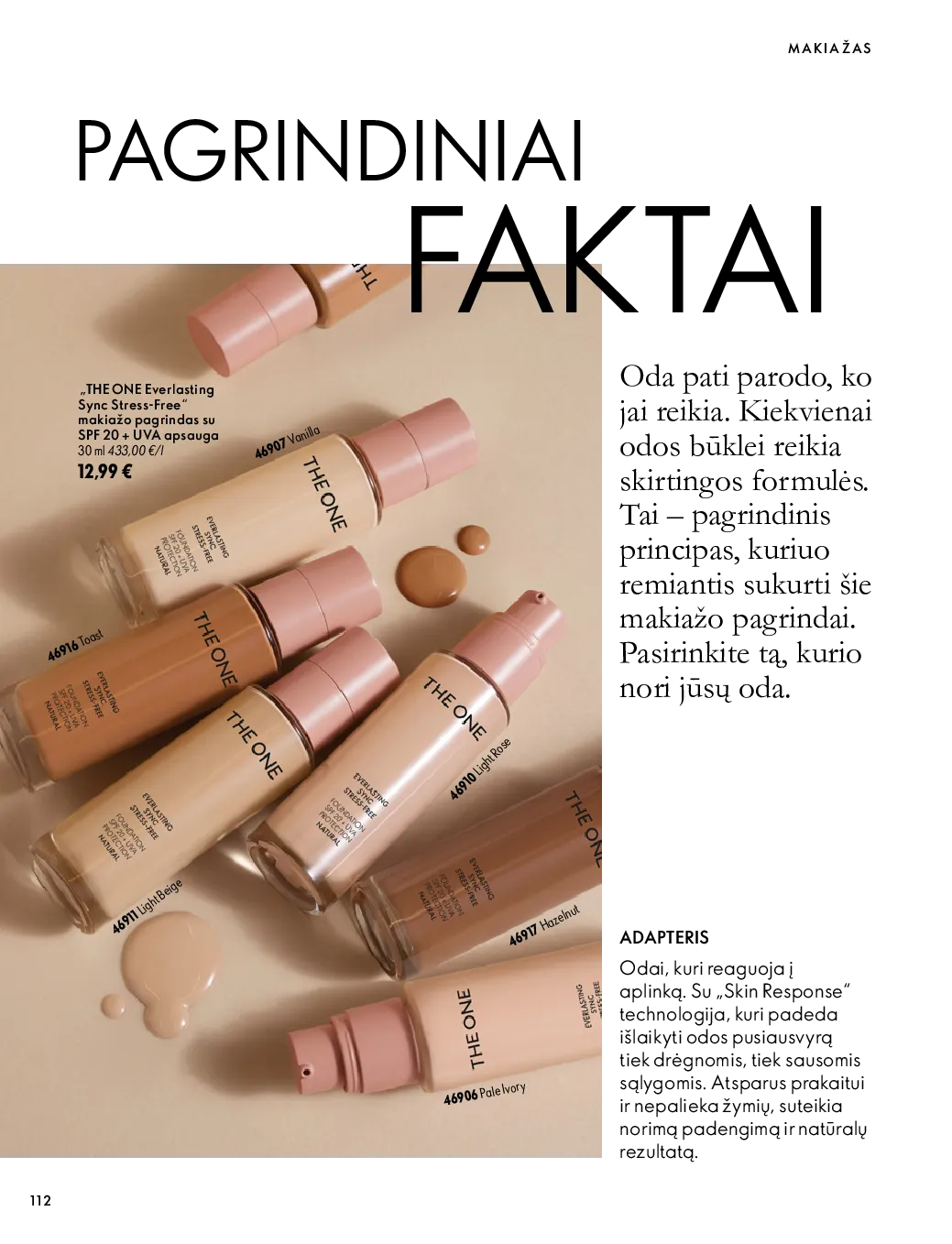 Oriflame akcijos šią savaitę. Galioja nuo 2026-10-07 iki 2026-11-17 – 112 psl.