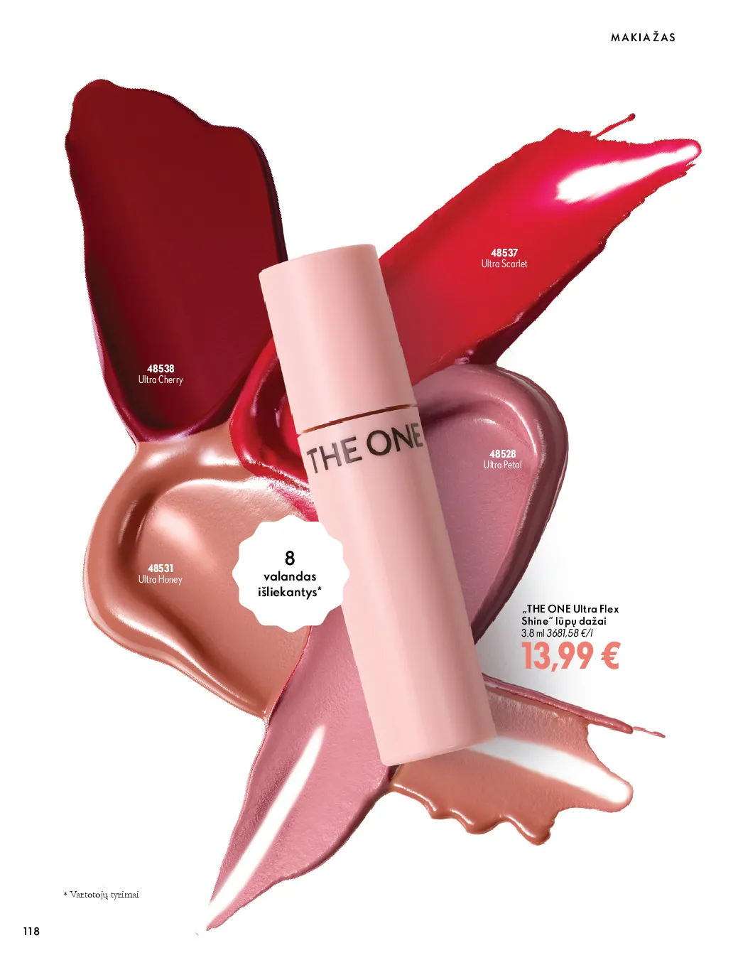 Oriflame akcijos šią savaitę. Galioja nuo 2026-10-07 iki 2026-11-17 – 118 psl.