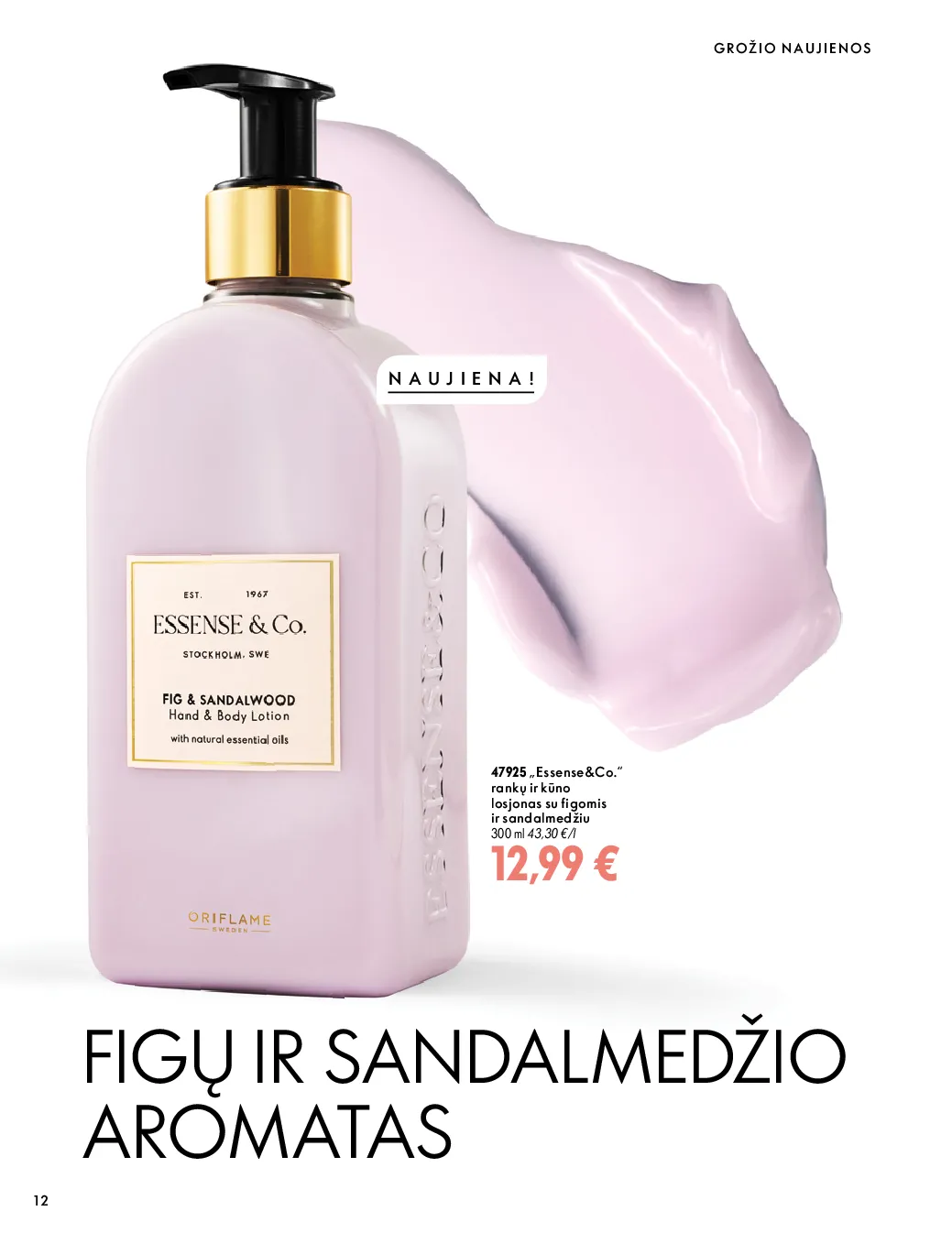 Oriflame akcijos šią savaitę. Galioja nuo 2026-10-07 iki 2026-11-17 – 12 psl.