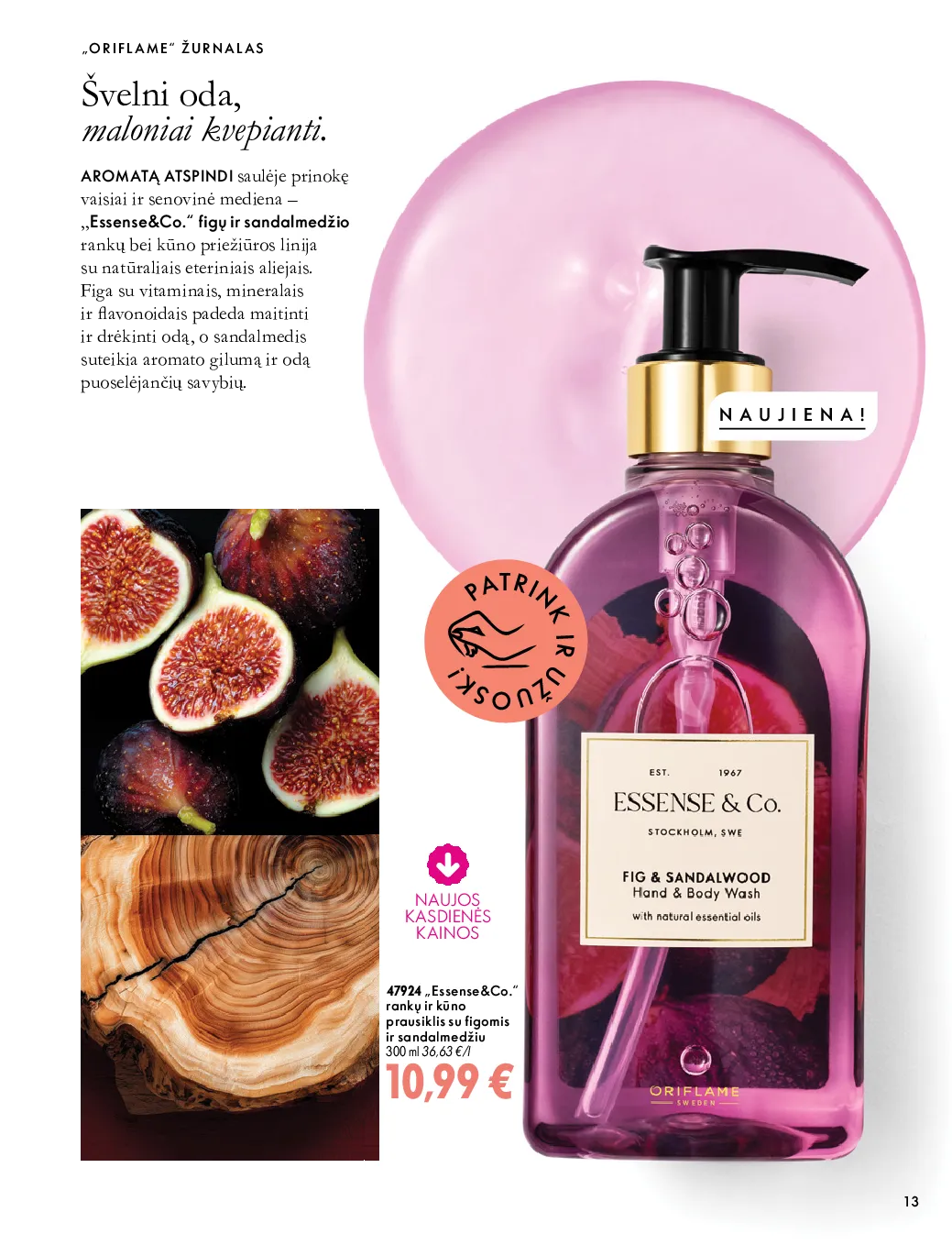 Oriflame akcijos šią savaitę. Galioja nuo 2026-10-07 iki 2026-11-17 – 13 psl.