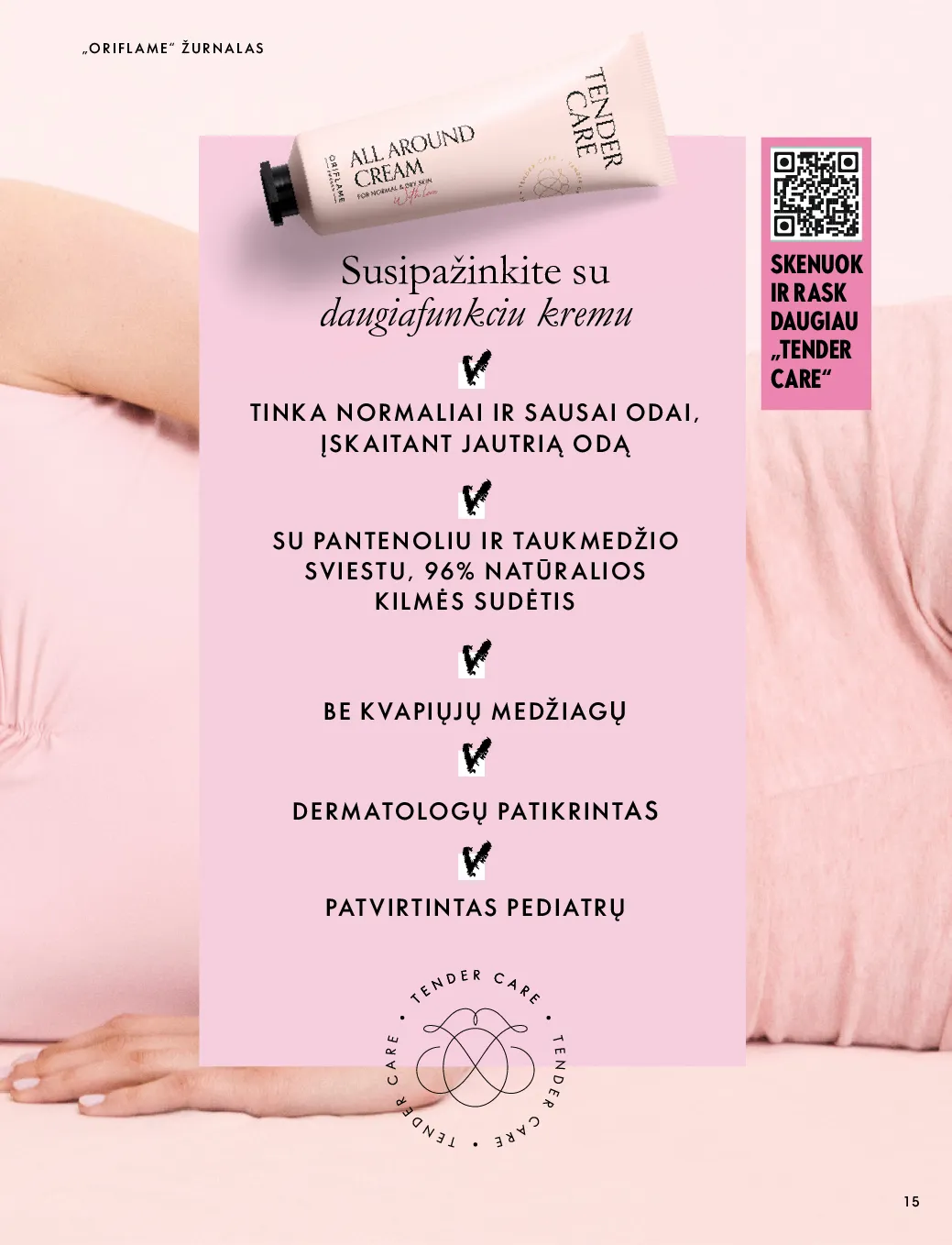Oriflame akcijos šią savaitę. Galioja nuo 2026-10-07 iki 2026-11-17 – 15 psl.