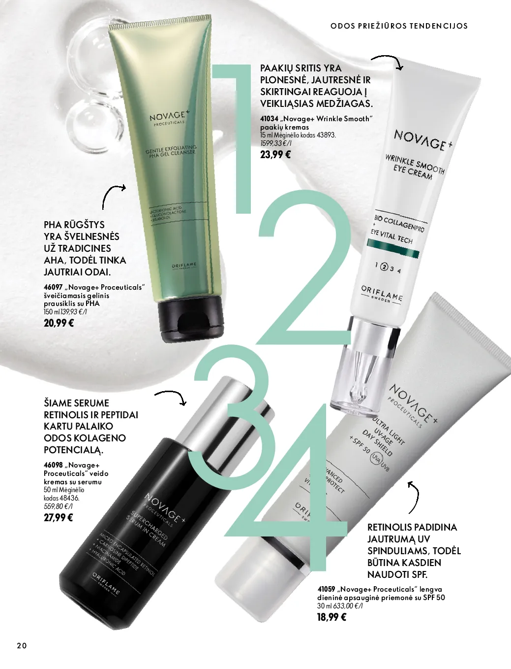 Oriflame akcijos šią savaitę. Galioja nuo 2026-10-07 iki 2026-11-17 – 20 psl.