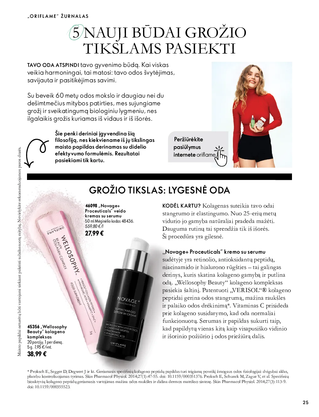 Oriflame akcijos šią savaitę. Galioja nuo 2026-10-07 iki 2026-11-17 – 25 psl.
