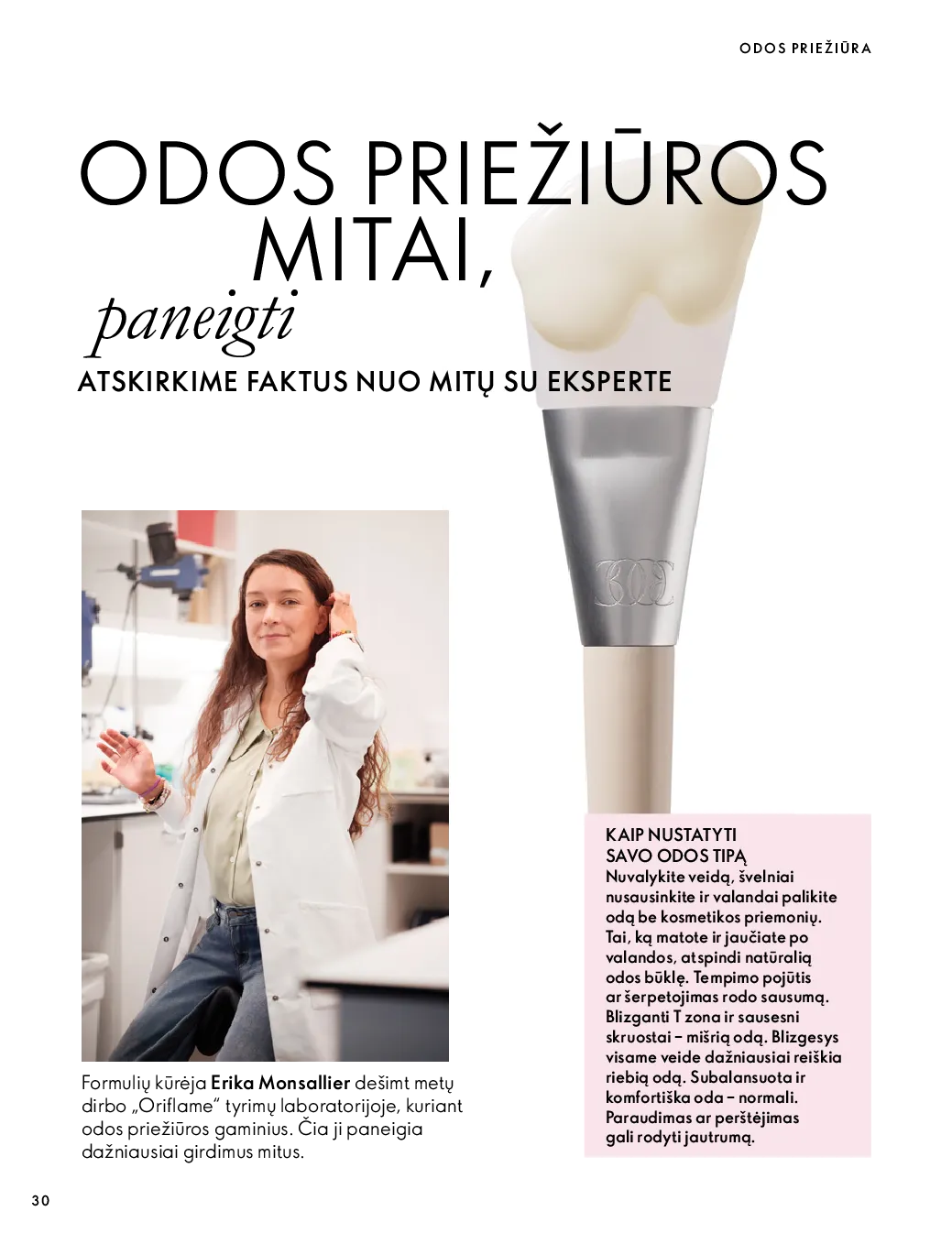Oriflame akcijos šią savaitę. Galioja nuo 2026-10-07 iki 2026-11-17 – 30 psl.