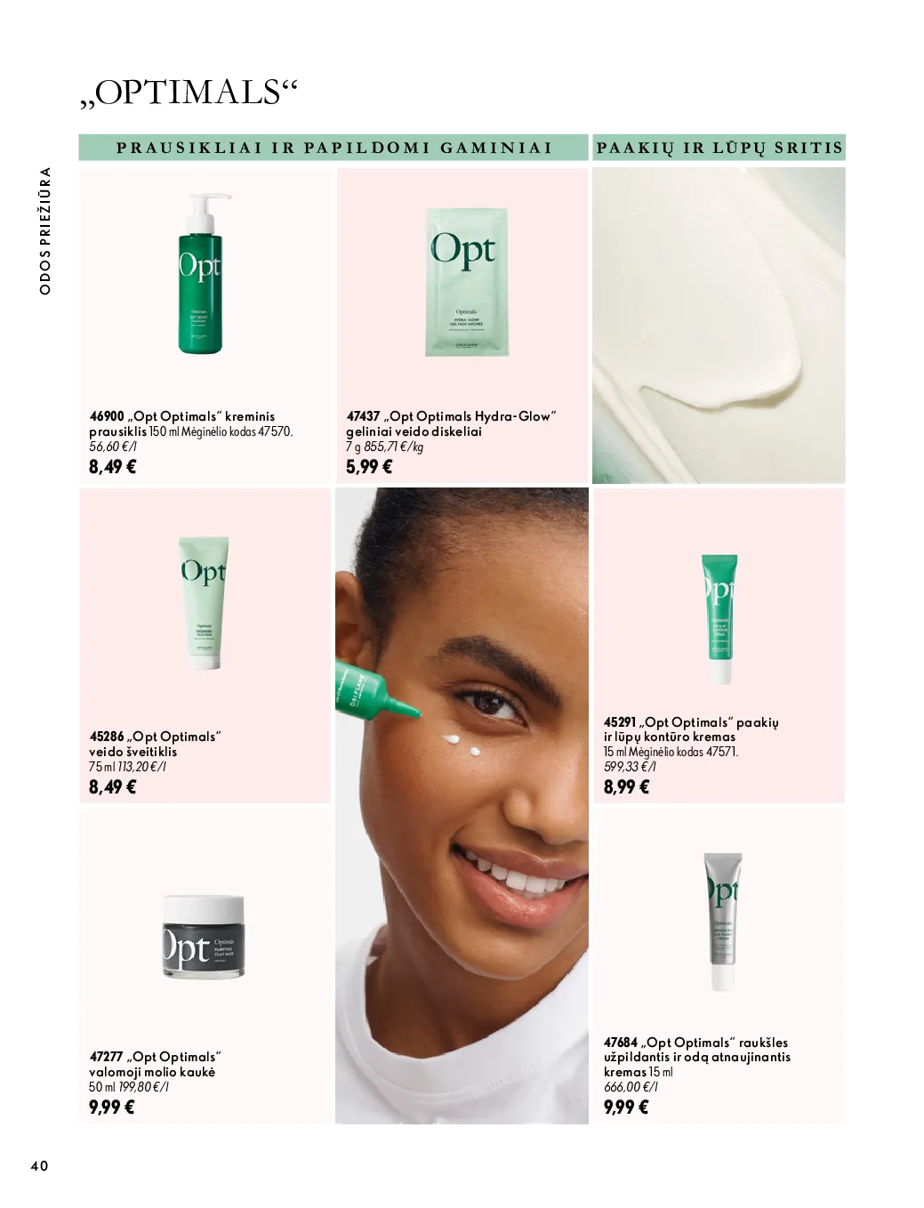 Oriflame akcijos šią savaitę. Galioja nuo 2026-10-07 iki 2026-11-17 – 40 psl.