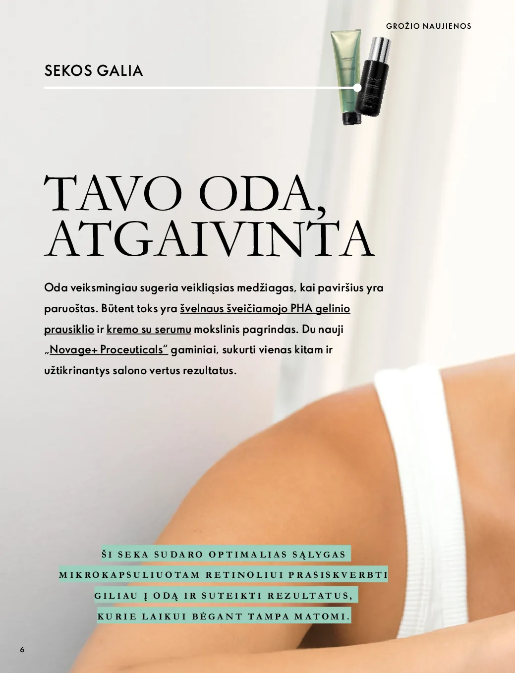 Oriflame akcijos šią savaitę. Galioja nuo 2026-10-07 iki 2026-11-17 – 6 psl.