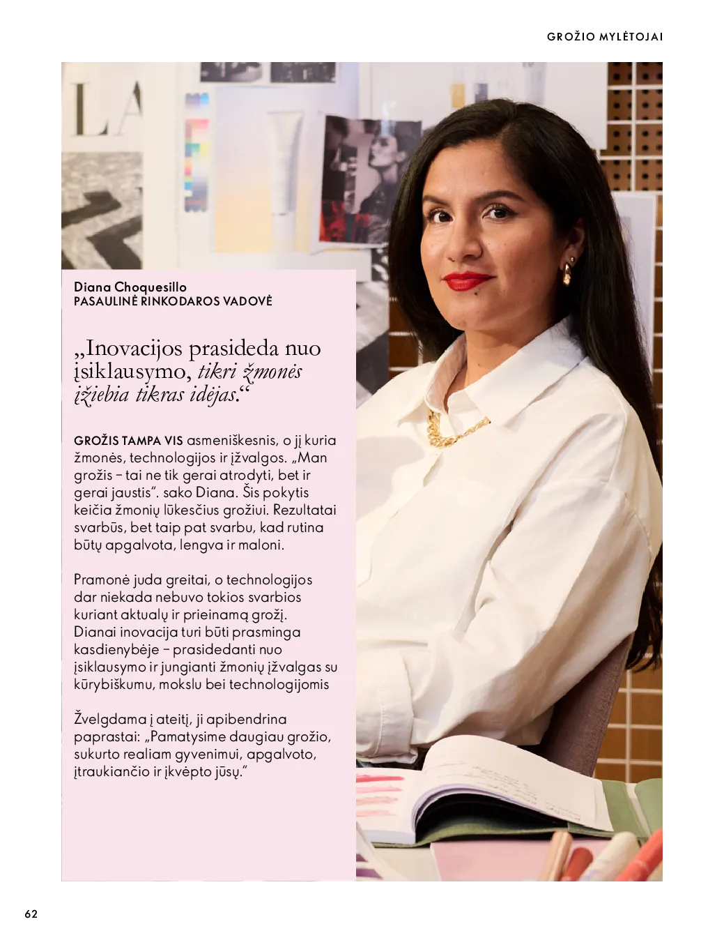 Oriflame akcijos šią savaitę. Galioja nuo 2026-10-07 iki 2026-11-17 – 62 psl.