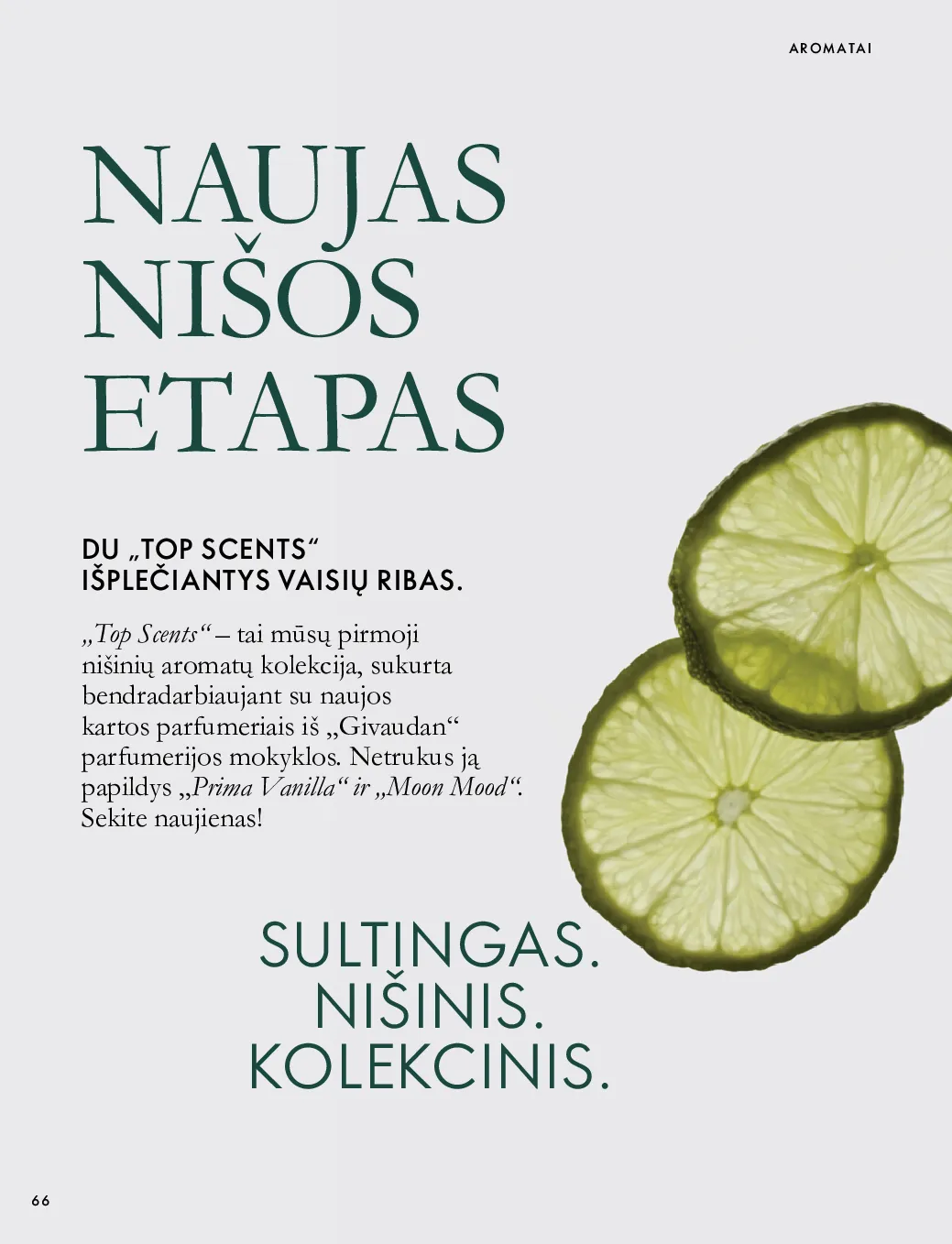 Oriflame akcijos šią savaitę. Galioja nuo 2026-10-07 iki 2026-11-17 – 66 psl.