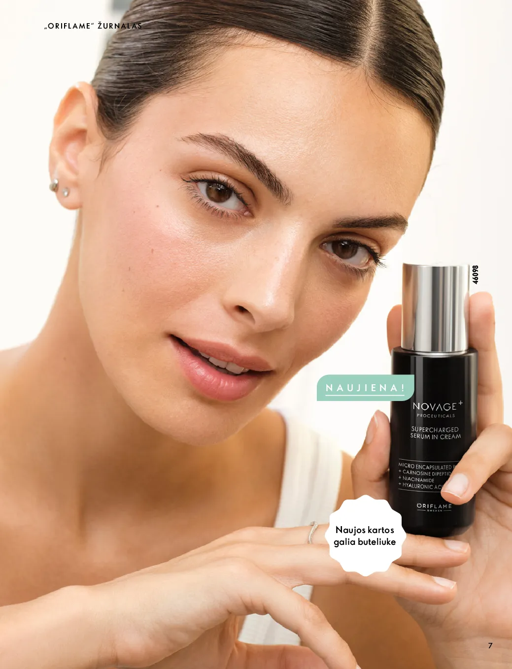 Oriflame akcijos šią savaitę. Galioja nuo 2026-10-07 iki 2026-11-17 – 7 psl.